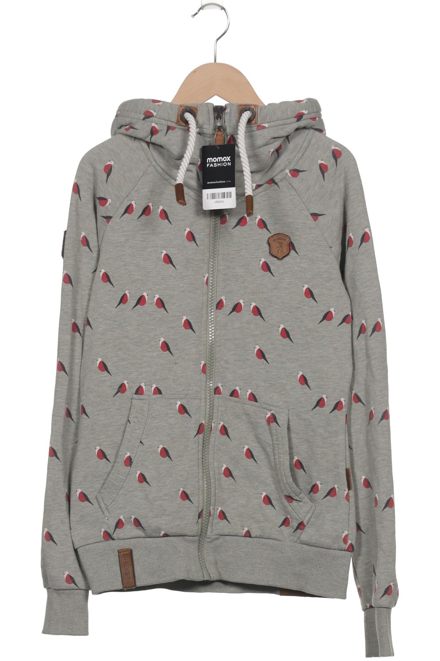 

Naketano Damen Kapuzenpullover, grau, Gr. 36