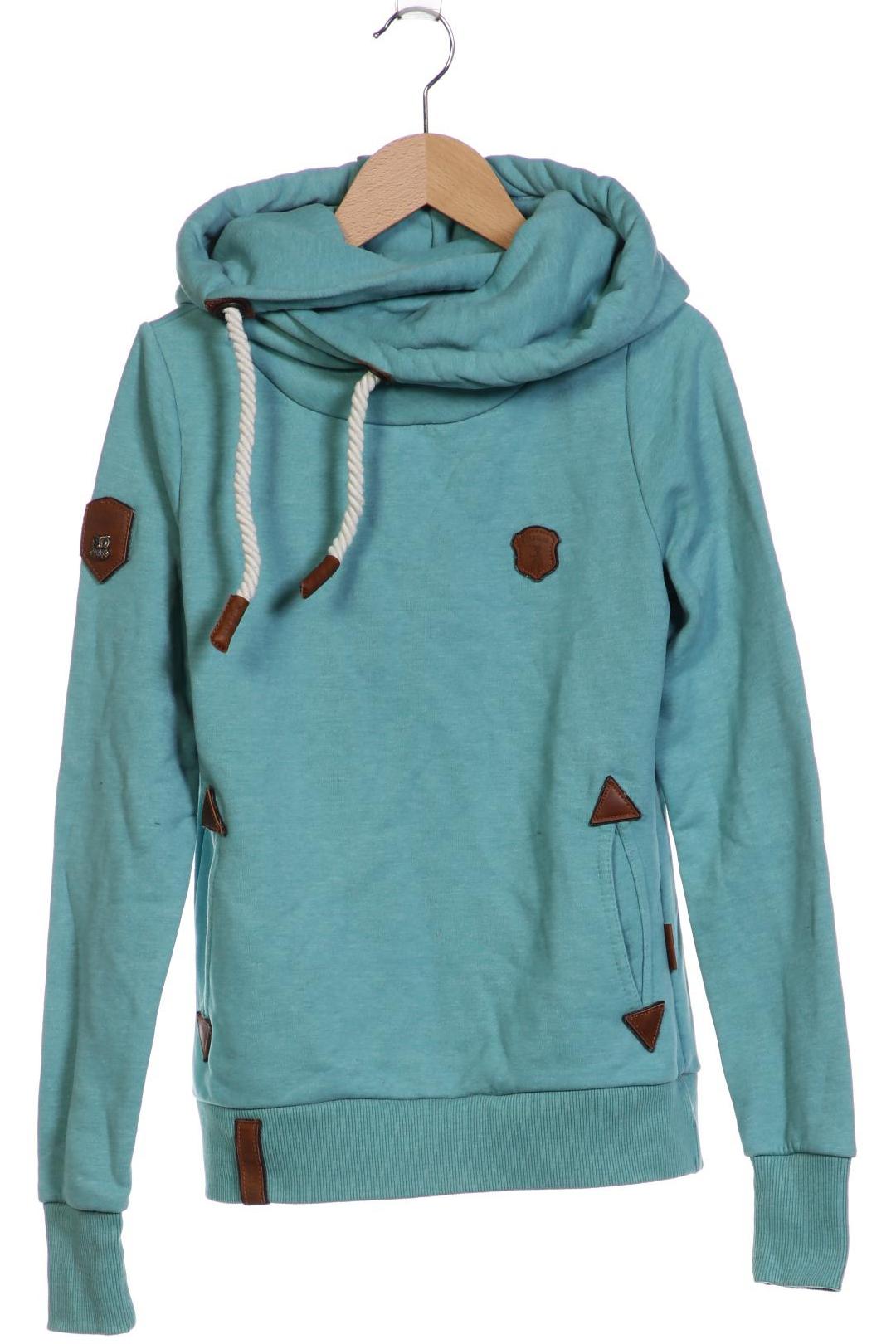 

Naketano Damen Kapuzenpullover, türkis, Gr. 36