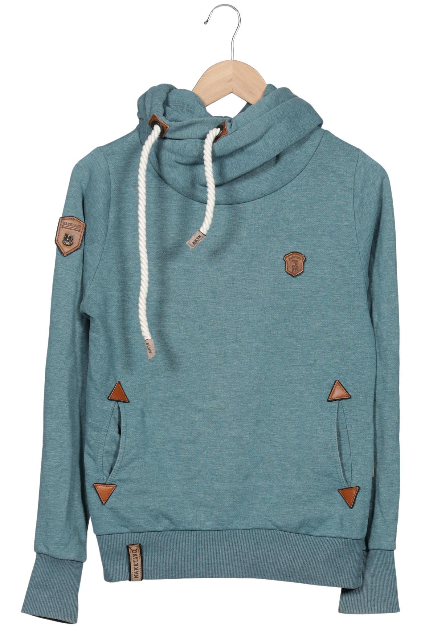 

Naketano Damen Kapuzenpullover, türkis, Gr. 36