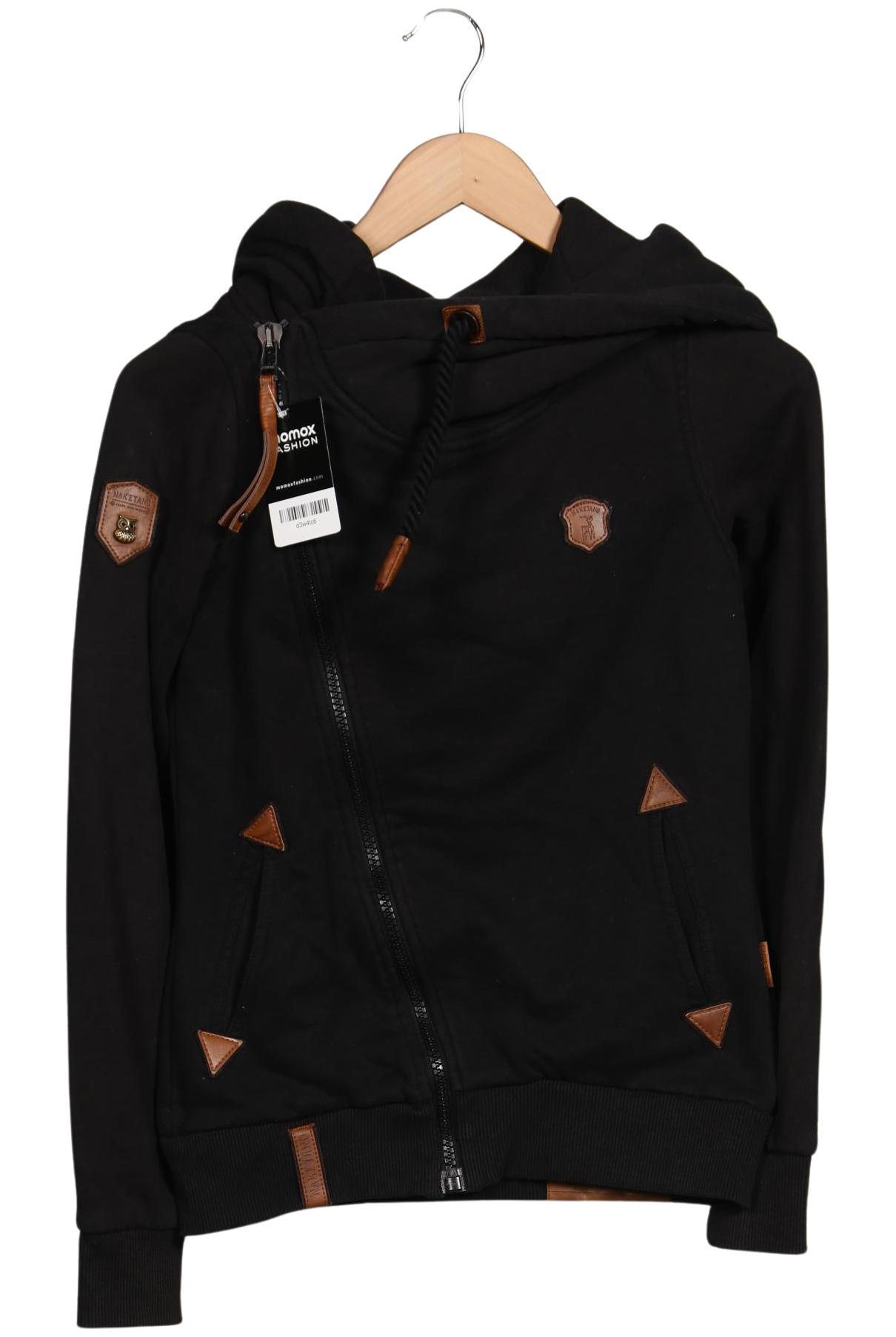 

Naketano Damen Kapuzenpullover, schwarz, Gr. 34
