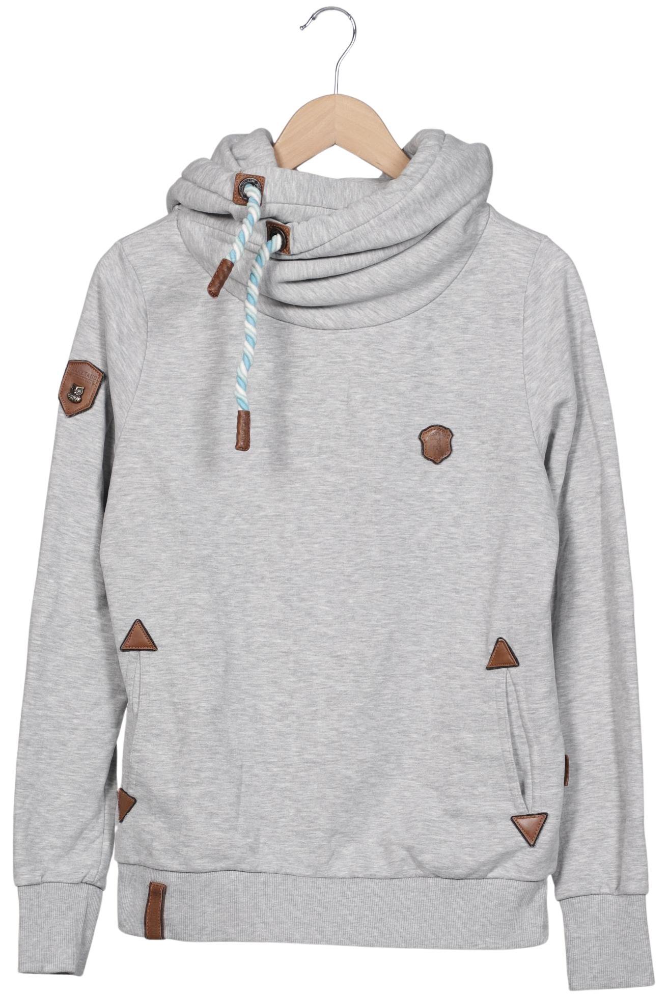 

Naketano Damen Kapuzenpullover, grau, Gr. 42