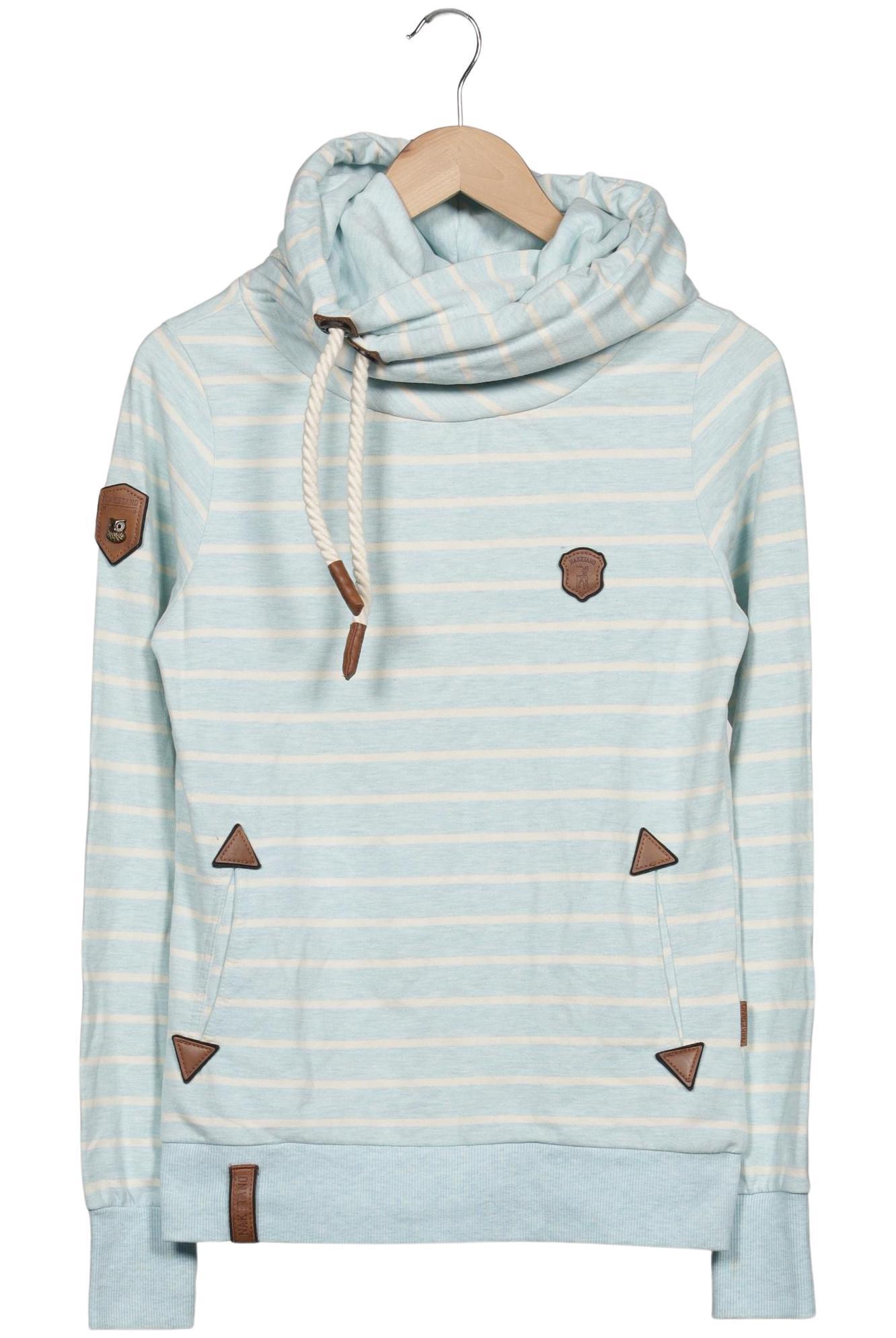 

Naketano Damen Kapuzenpullover, hellblau, Gr. 36