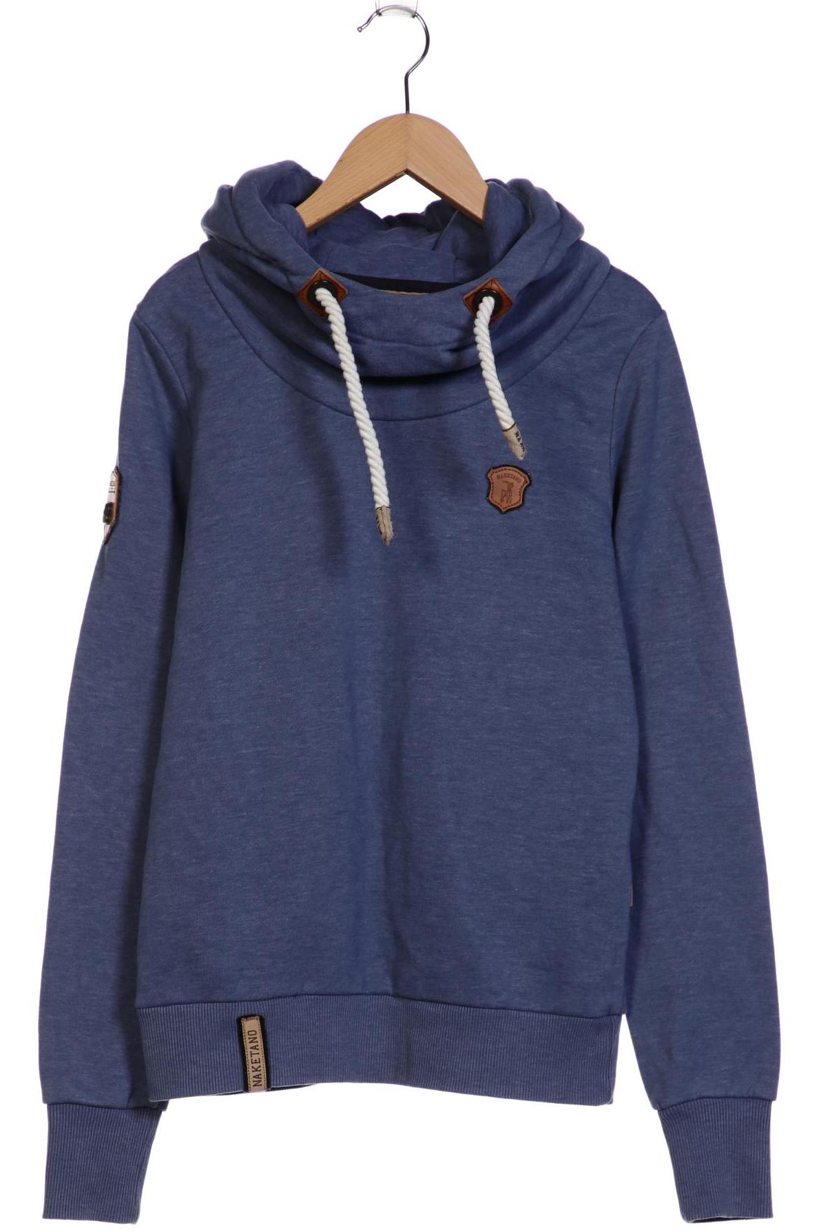 

Naketano Damen Kapuzenpullover, blau, Gr. 38