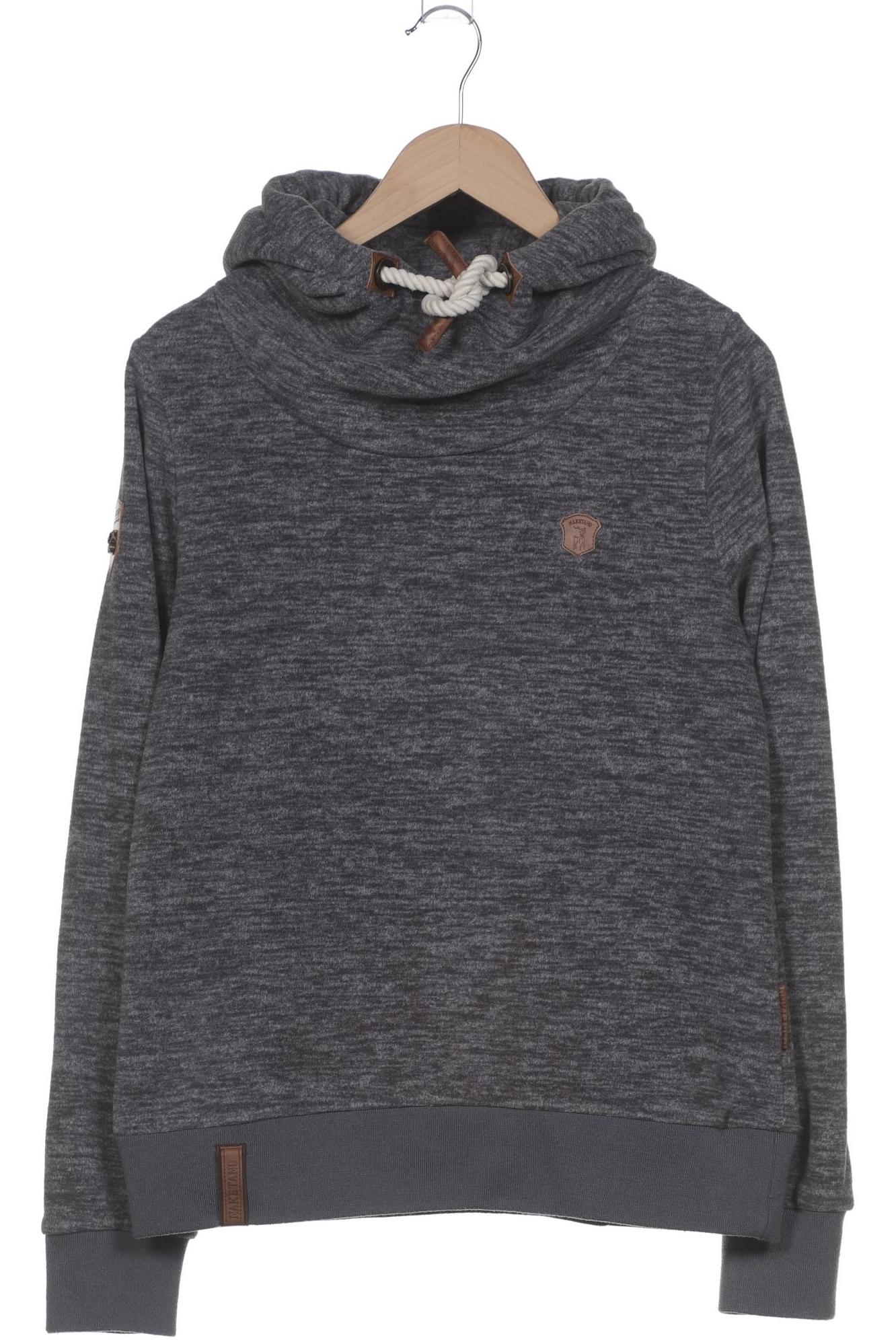 

Naketano Damen Kapuzenpullover, grau, Gr. 42