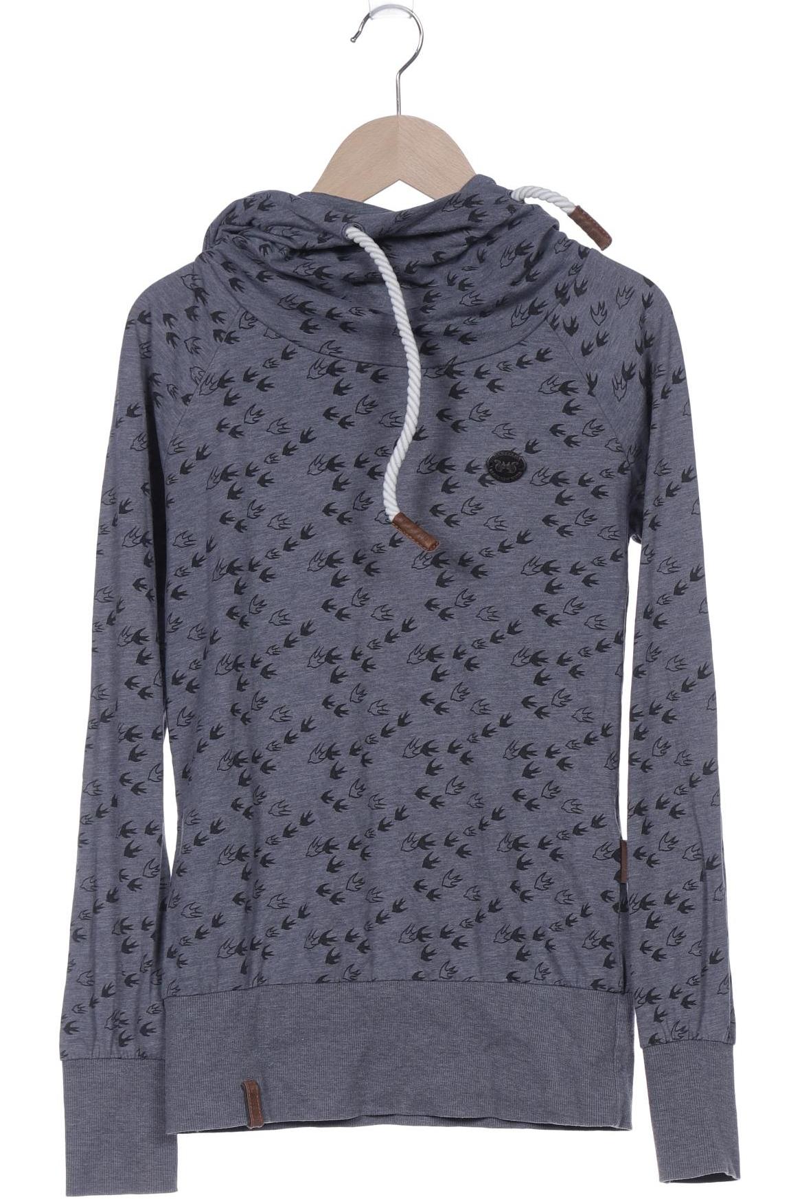 

Naketano Damen Kapuzenpullover, grau, Gr. 34