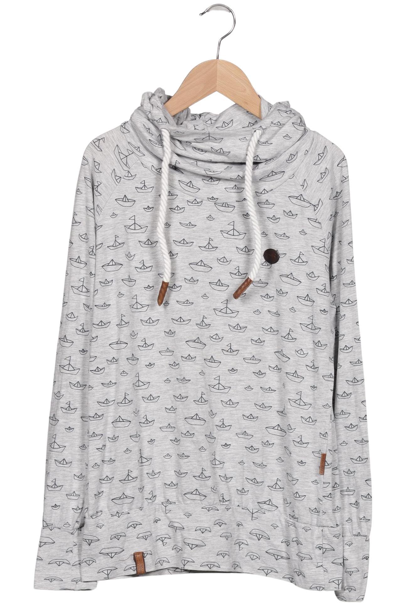 

Naketano Damen Kapuzenpullover, grau, Gr. 42