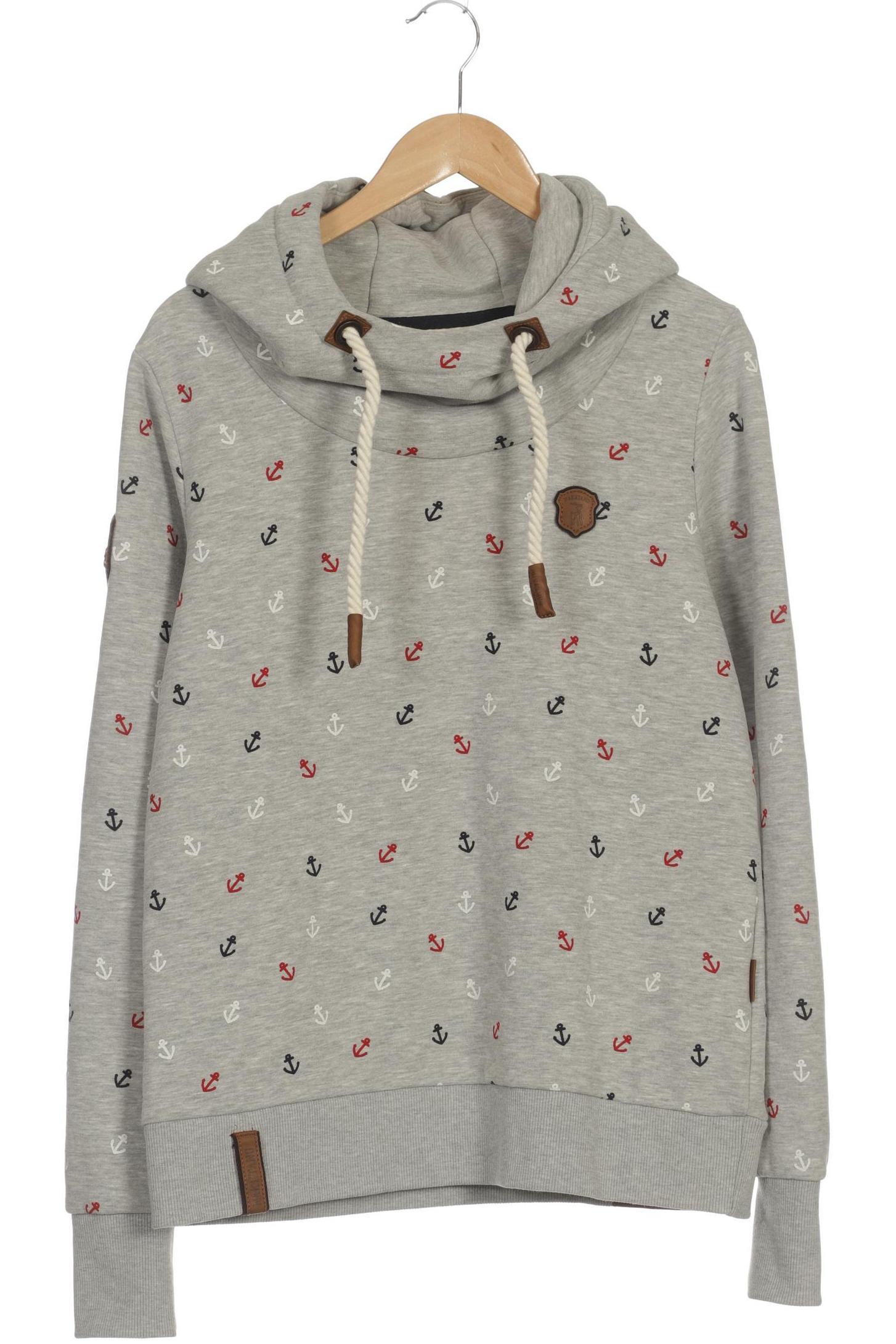 

Naketano Damen Kapuzenpullover, grau, Gr.