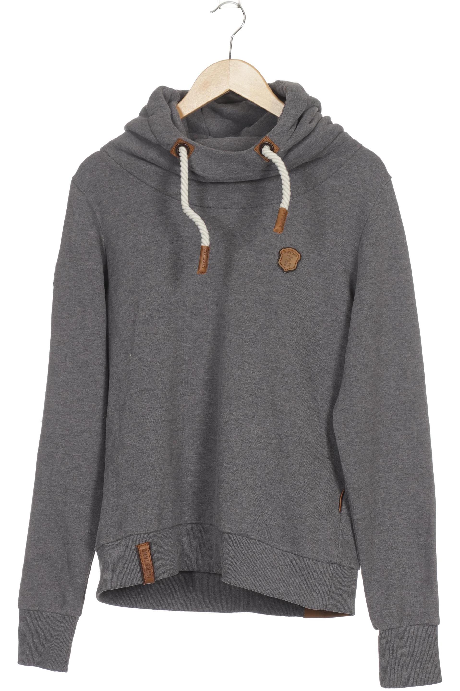 

Naketano Damen Kapuzenpullover, grau, Gr. 42