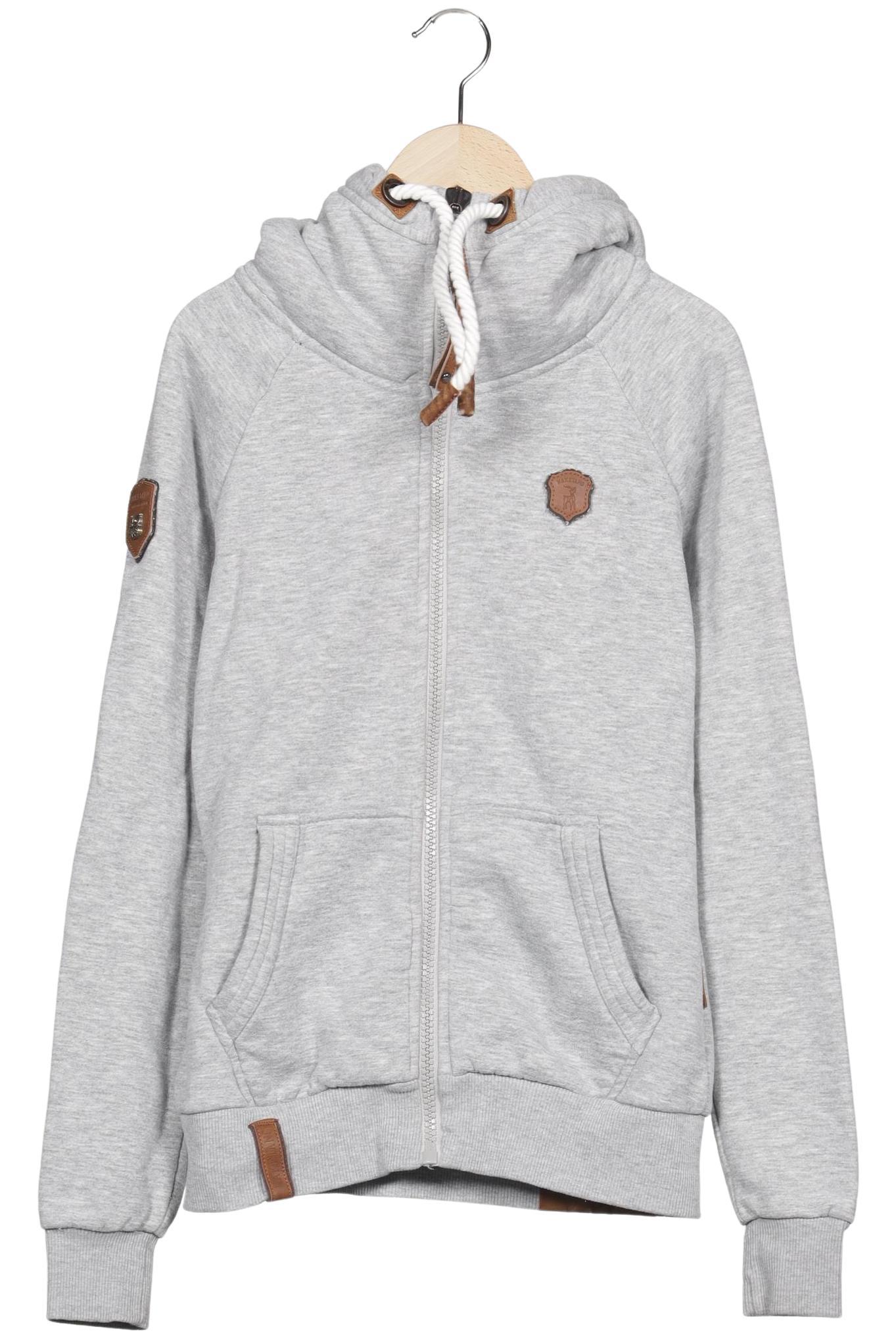

Naketano Damen Kapuzenpullover, grau, Gr. 36