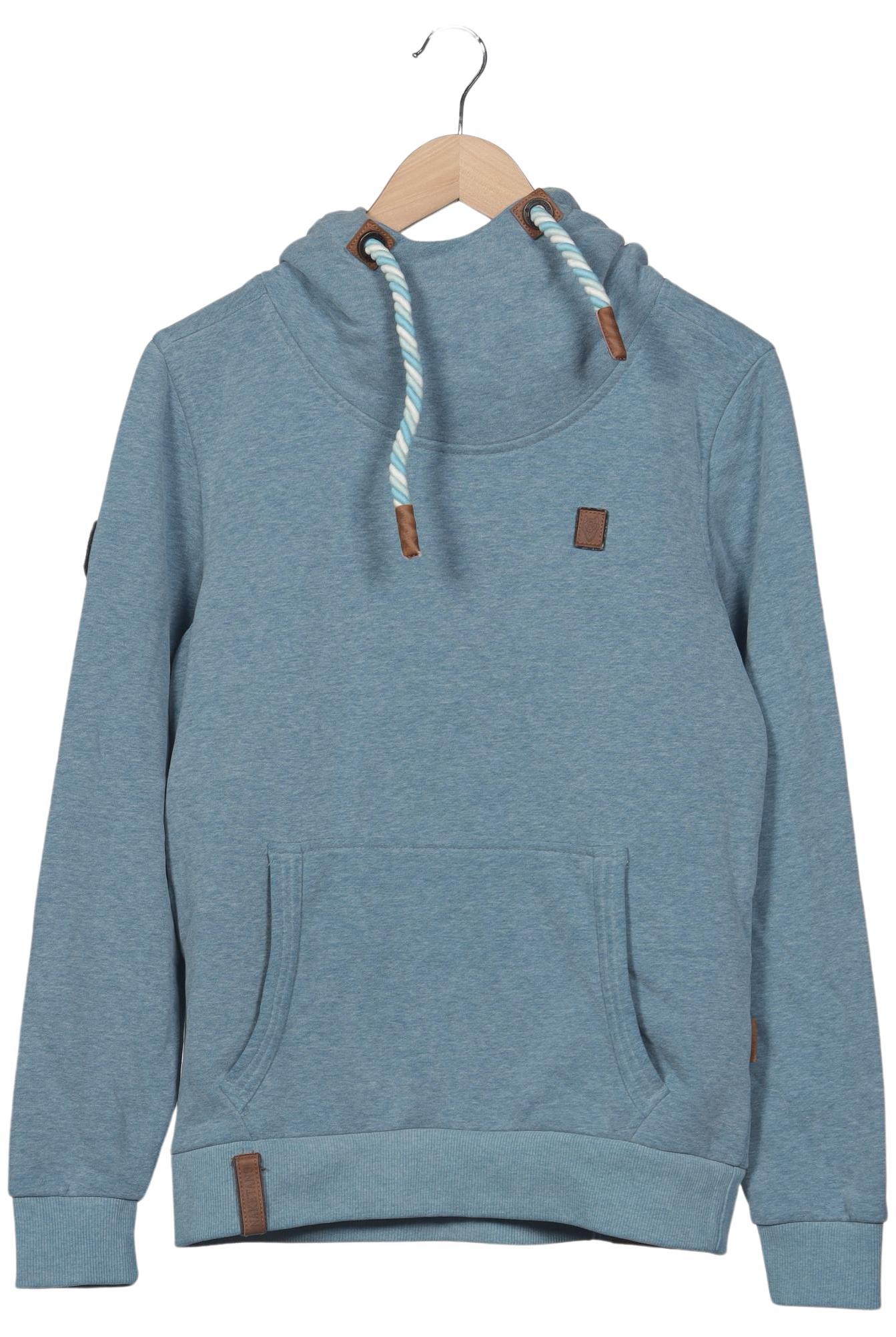 

Naketano Damen Kapuzenpullover, hellblau, Gr. 36