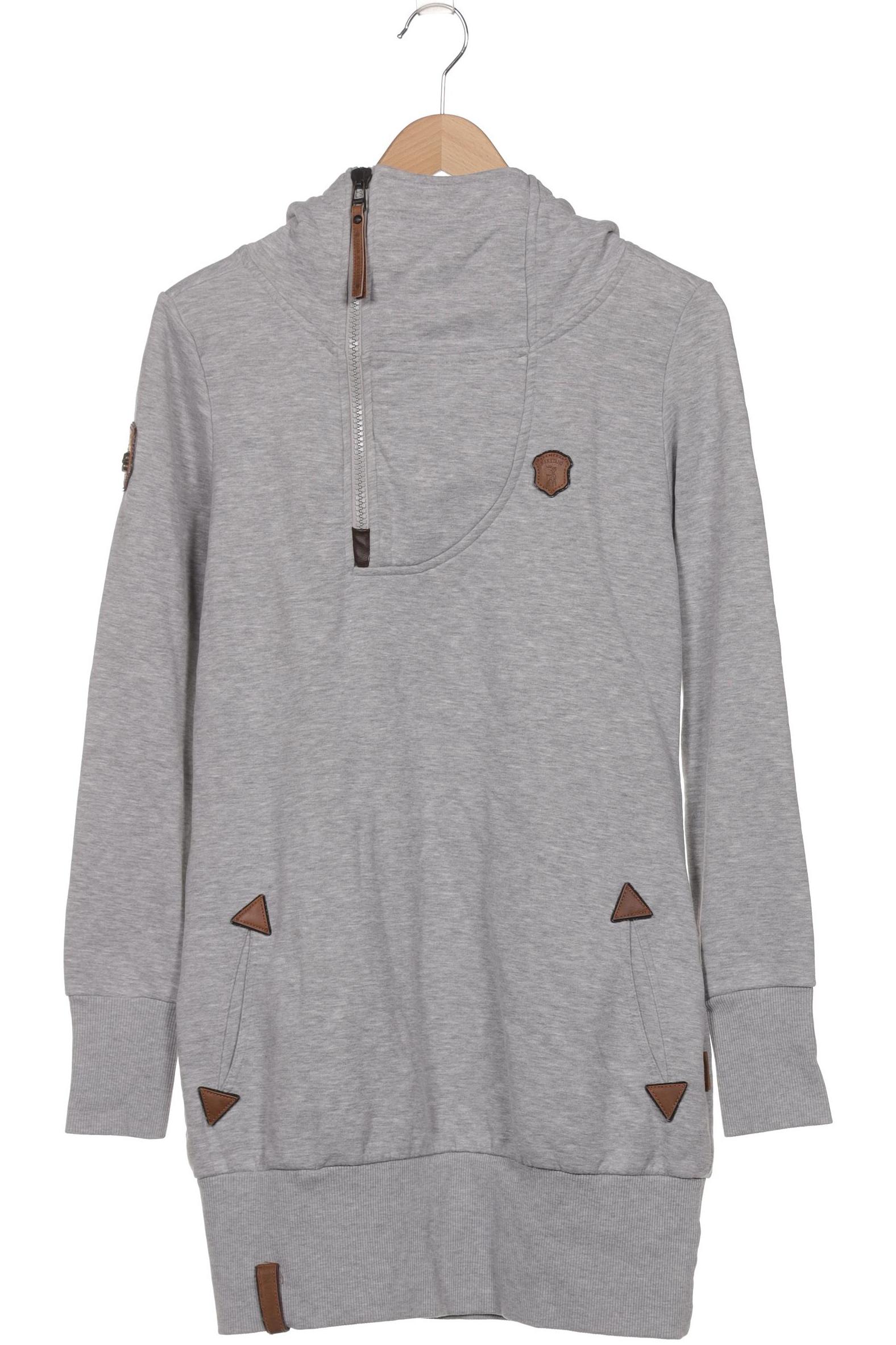 

Naketano Damen Kapuzenpullover, grau, Gr. 44