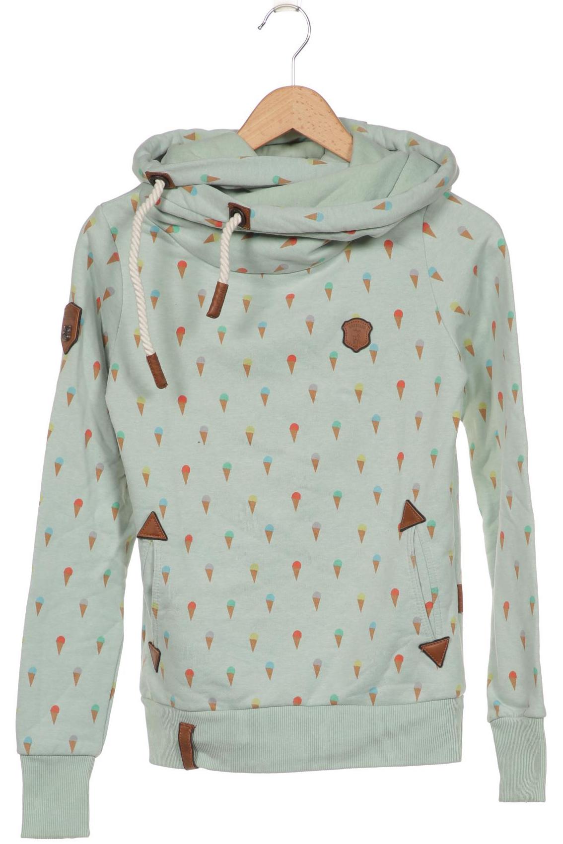 

Naketano Damen Kapuzenpullover, türkis, Gr. 36