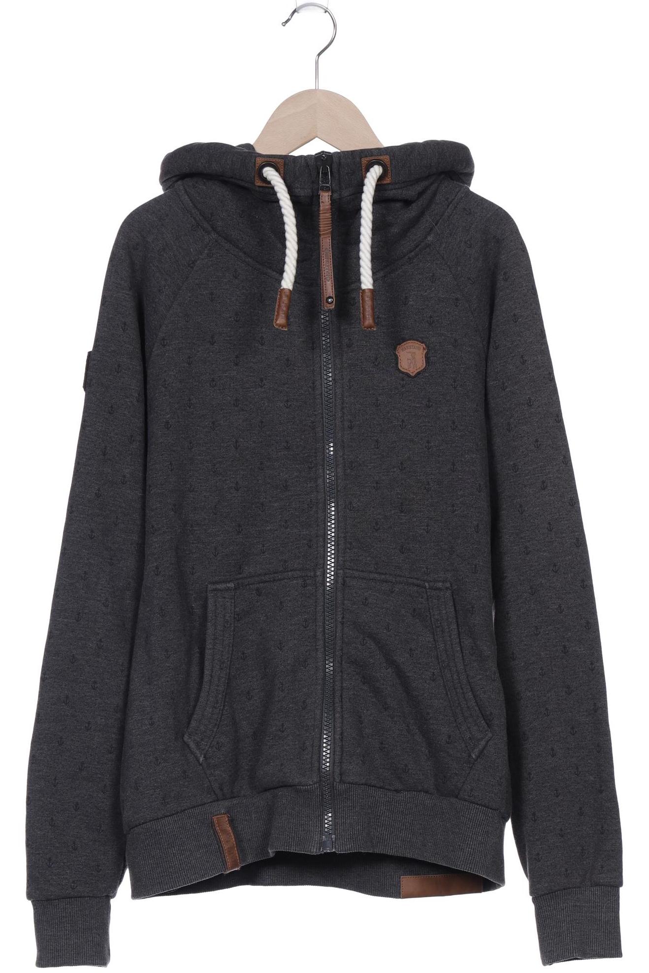 

Naketano Damen Kapuzenpullover, grau, Gr. 42