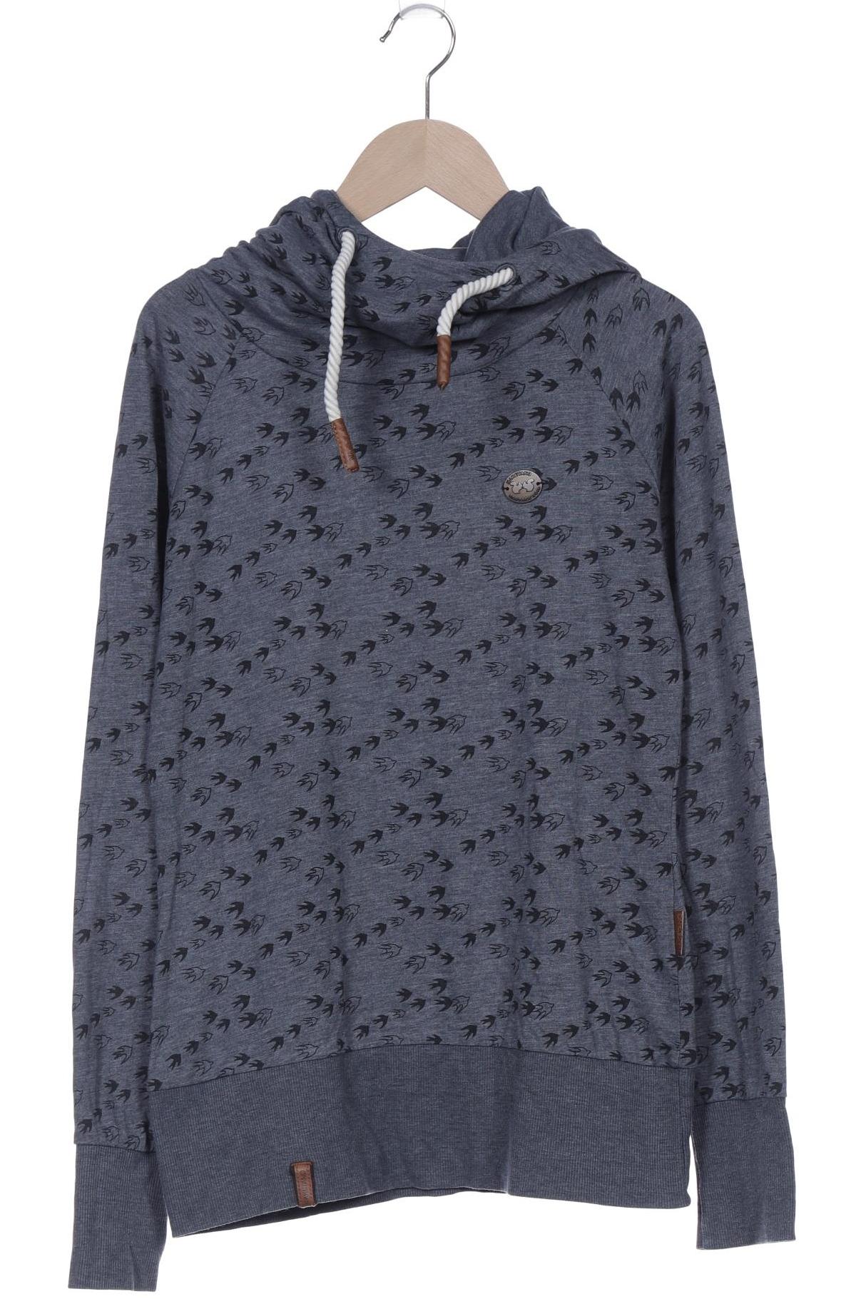 

Naketano Damen Kapuzenpullover, grau, Gr. 36
