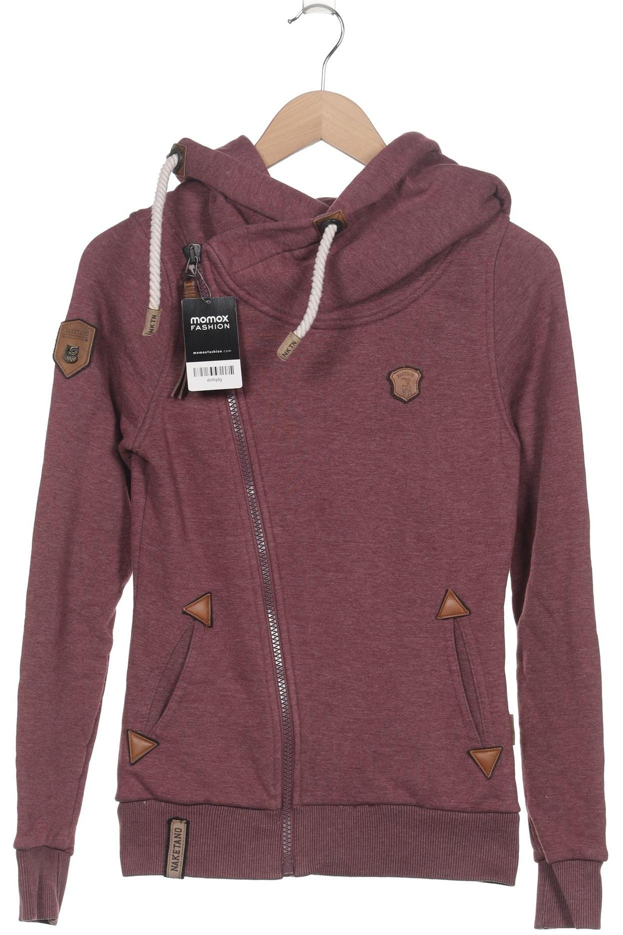 

Naketano Damen Kapuzenpullover, bordeaux, Gr. 34