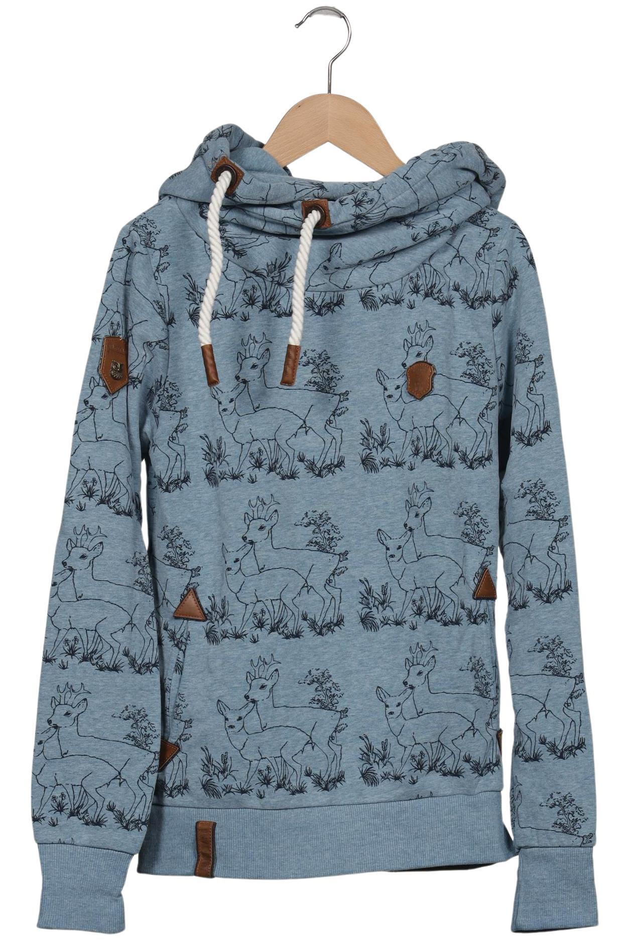 

Naketano Damen Kapuzenpullover, hellblau, Gr. 38