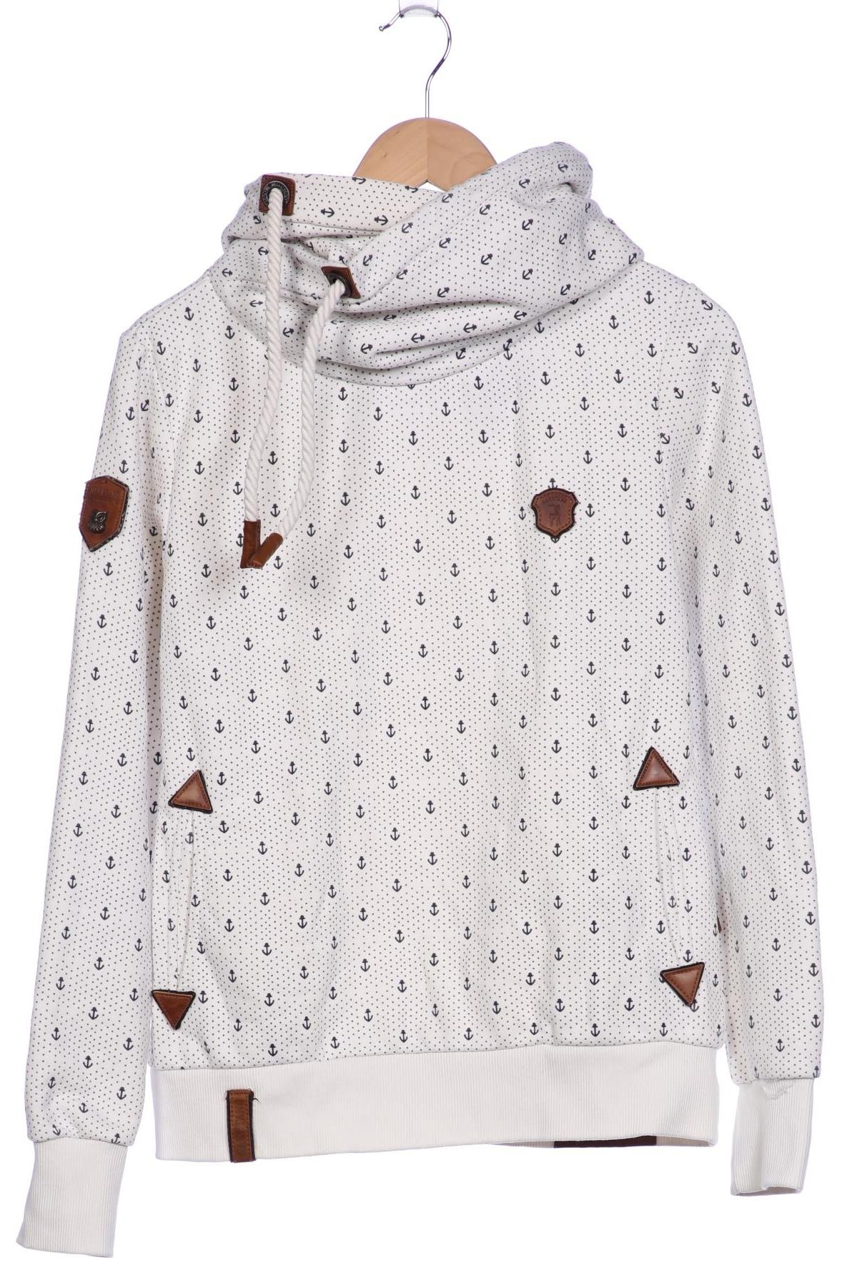 

Naketano Damen Kapuzenpullover, weiß, Gr. 42