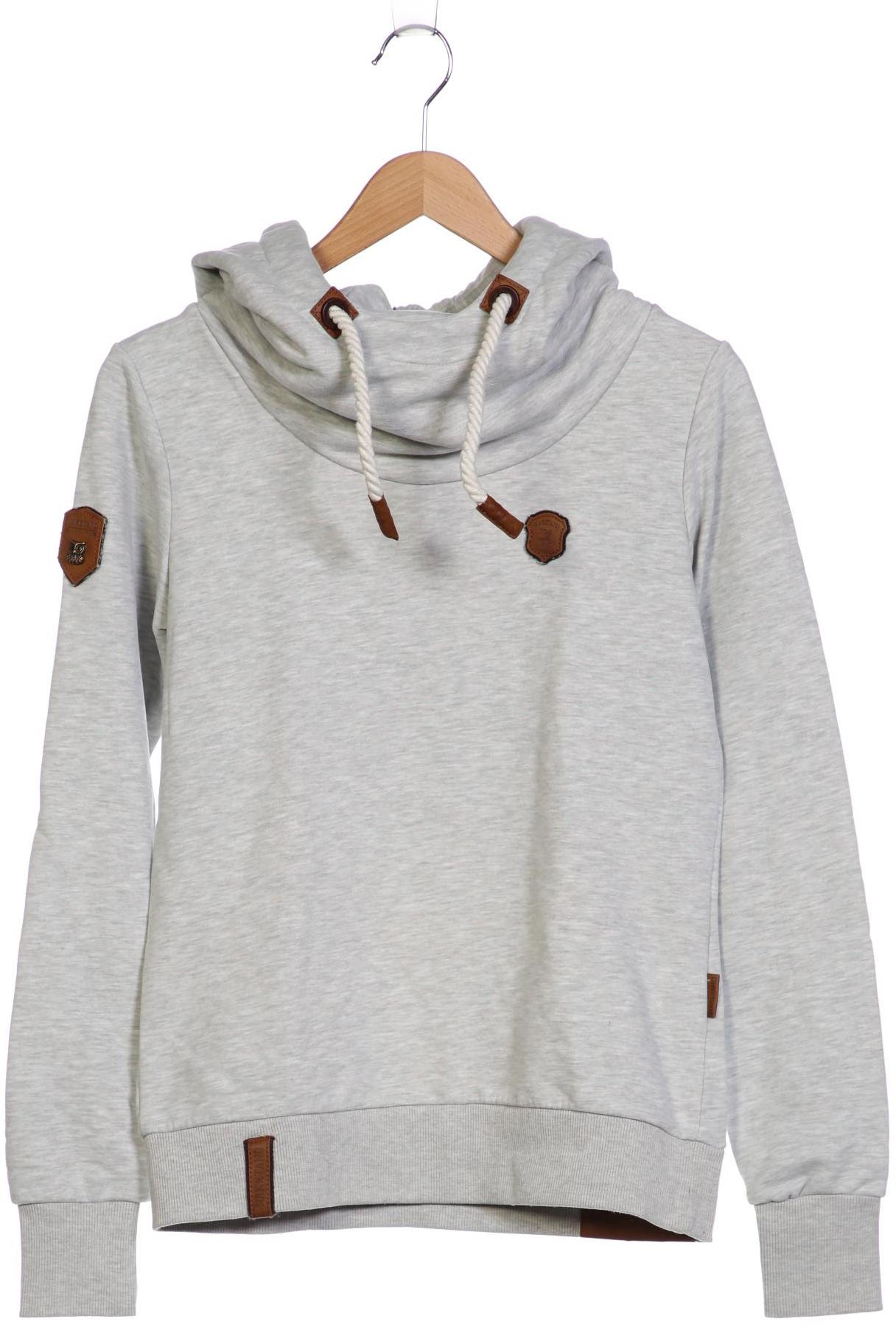 

Naketano Damen Kapuzenpullover, grau, Gr. 38