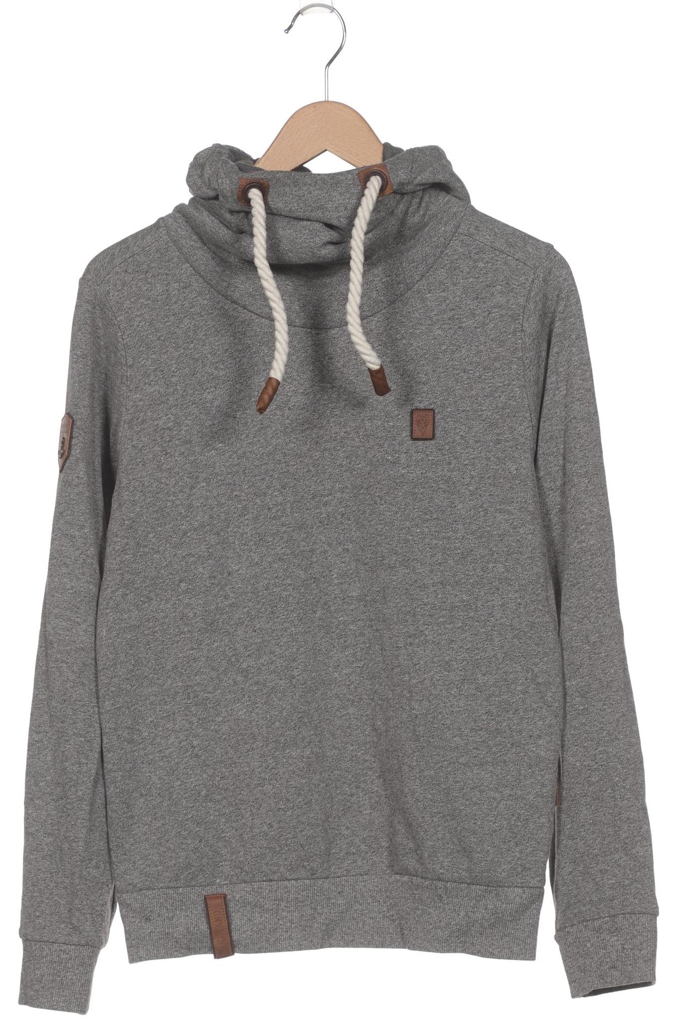 

Naketano Damen Kapuzenpullover, grau, Gr. 36
