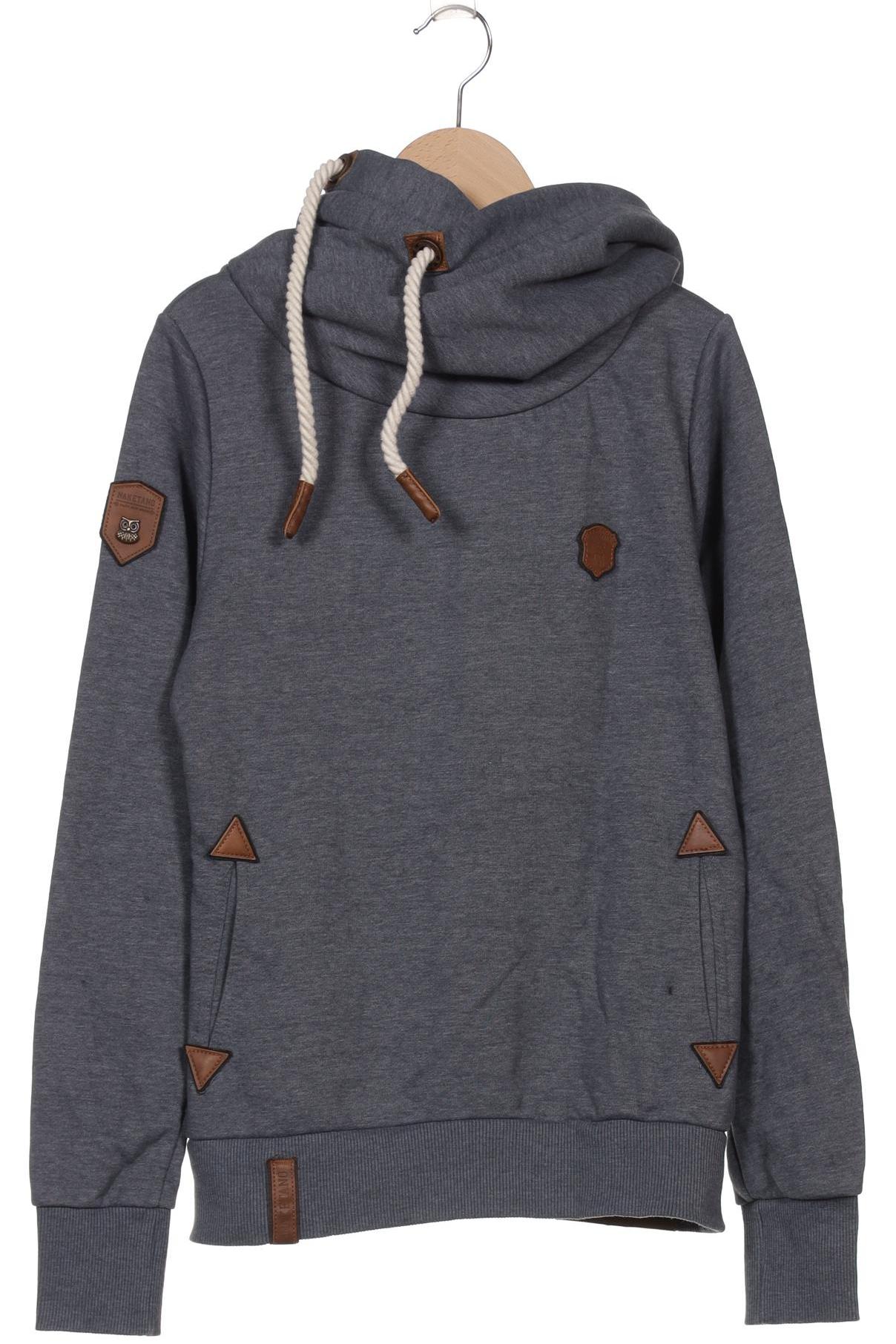 

Naketano Damen Kapuzenpullover, grau, Gr. 38