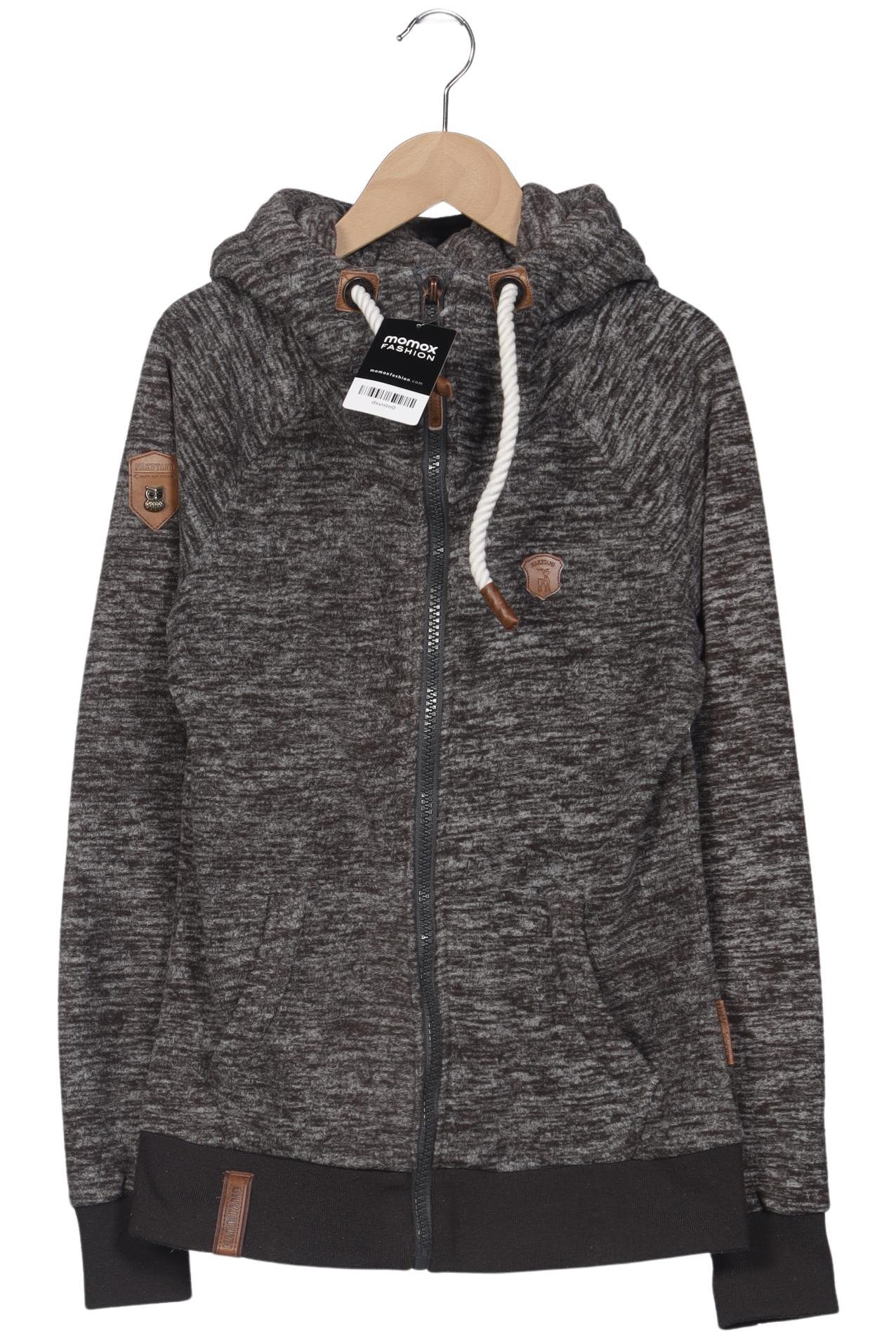 

Naketano Damen Kapuzenpullover, grau, Gr. 38