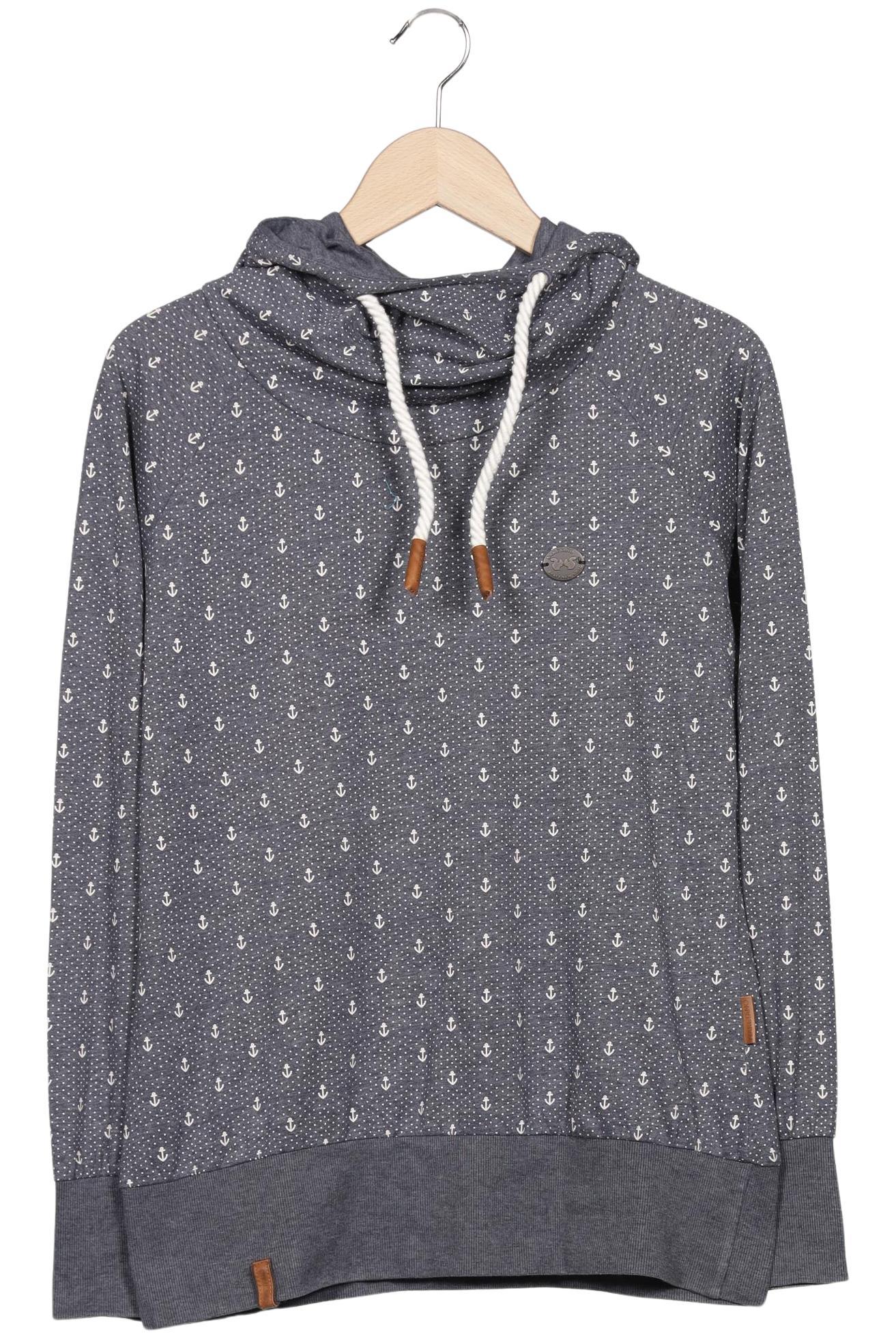 

Naketano Damen Kapuzenpullover, grau, Gr. 42