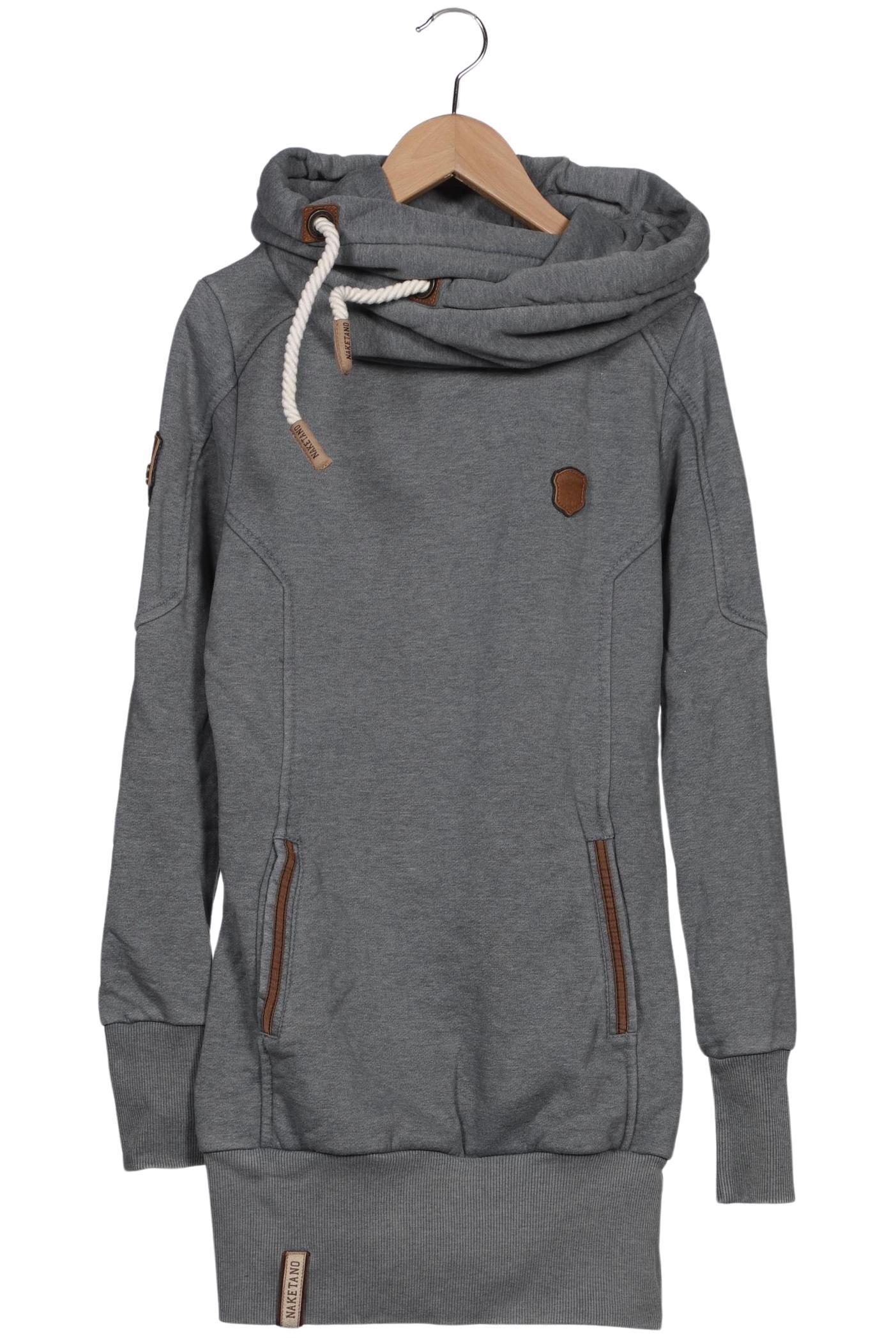 Thumbnail - Naketano Damen Kapuzenpullover, grau, Gr. 36