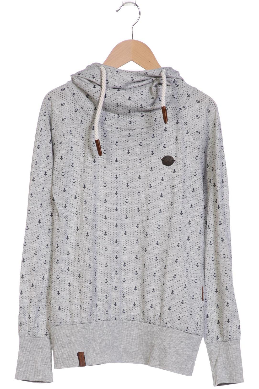 

Naketano Damen Kapuzenpullover, grau, Gr. 36