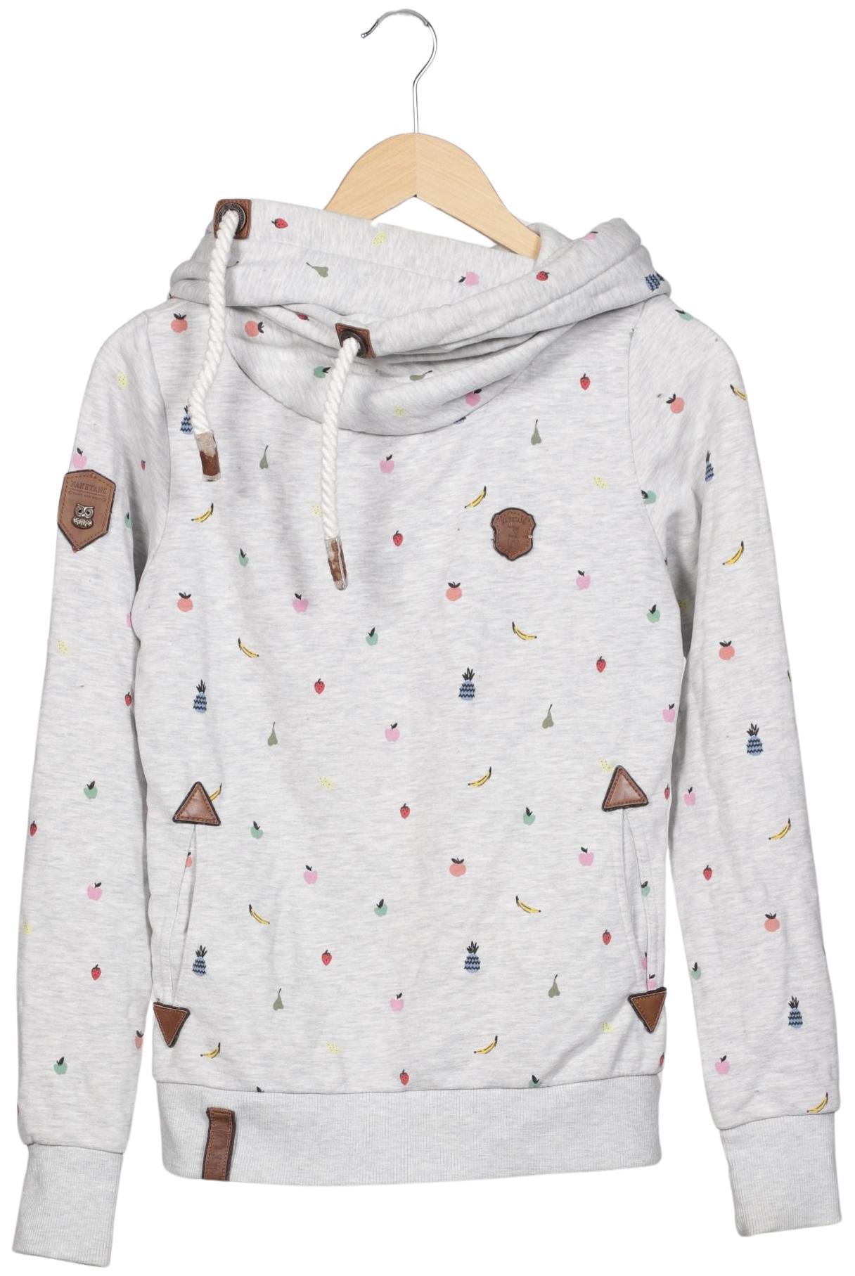 

Naketano Damen Kapuzenpullover, grau, Gr. 36