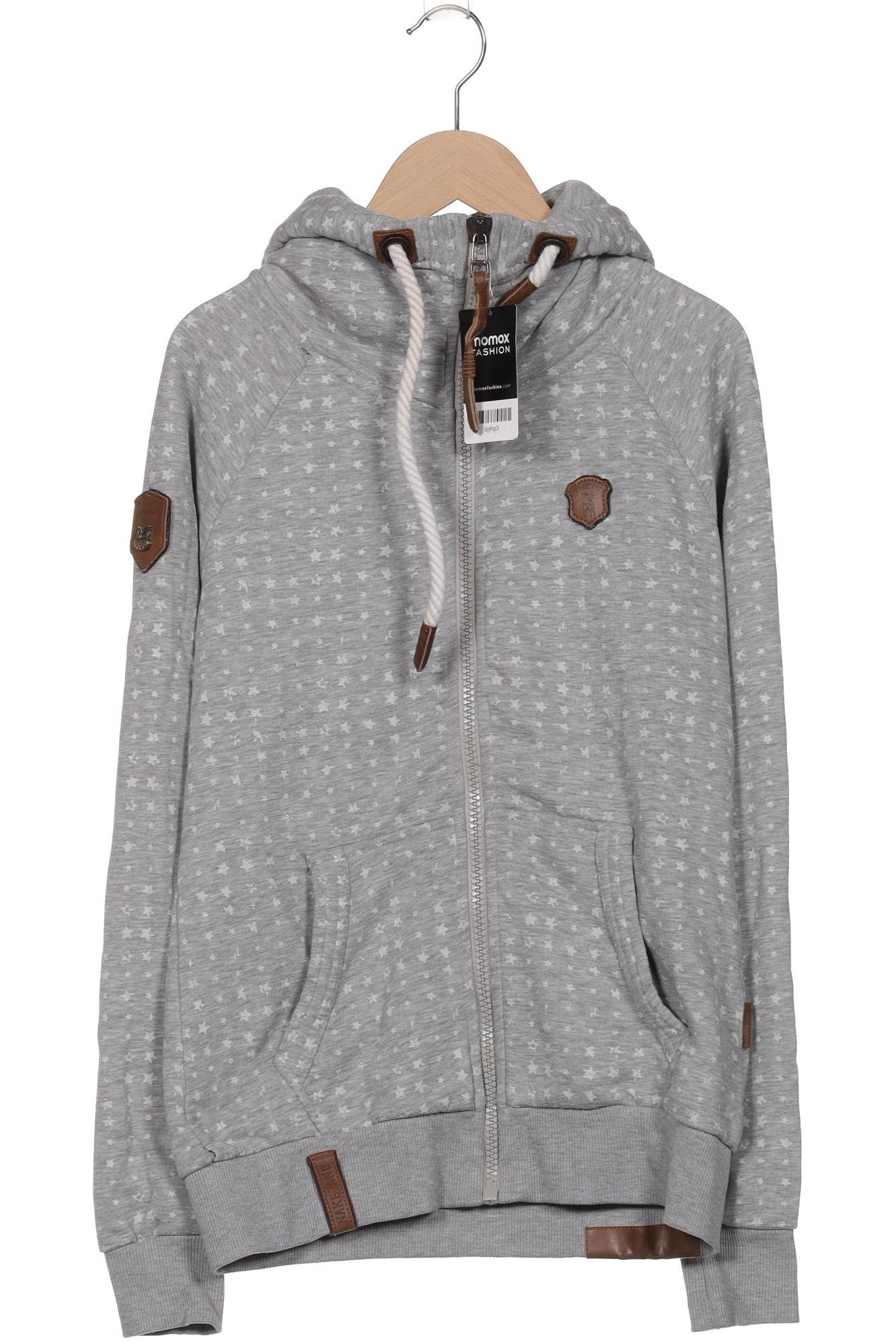 

Naketano Damen Kapuzenpullover, grau, Gr. 38