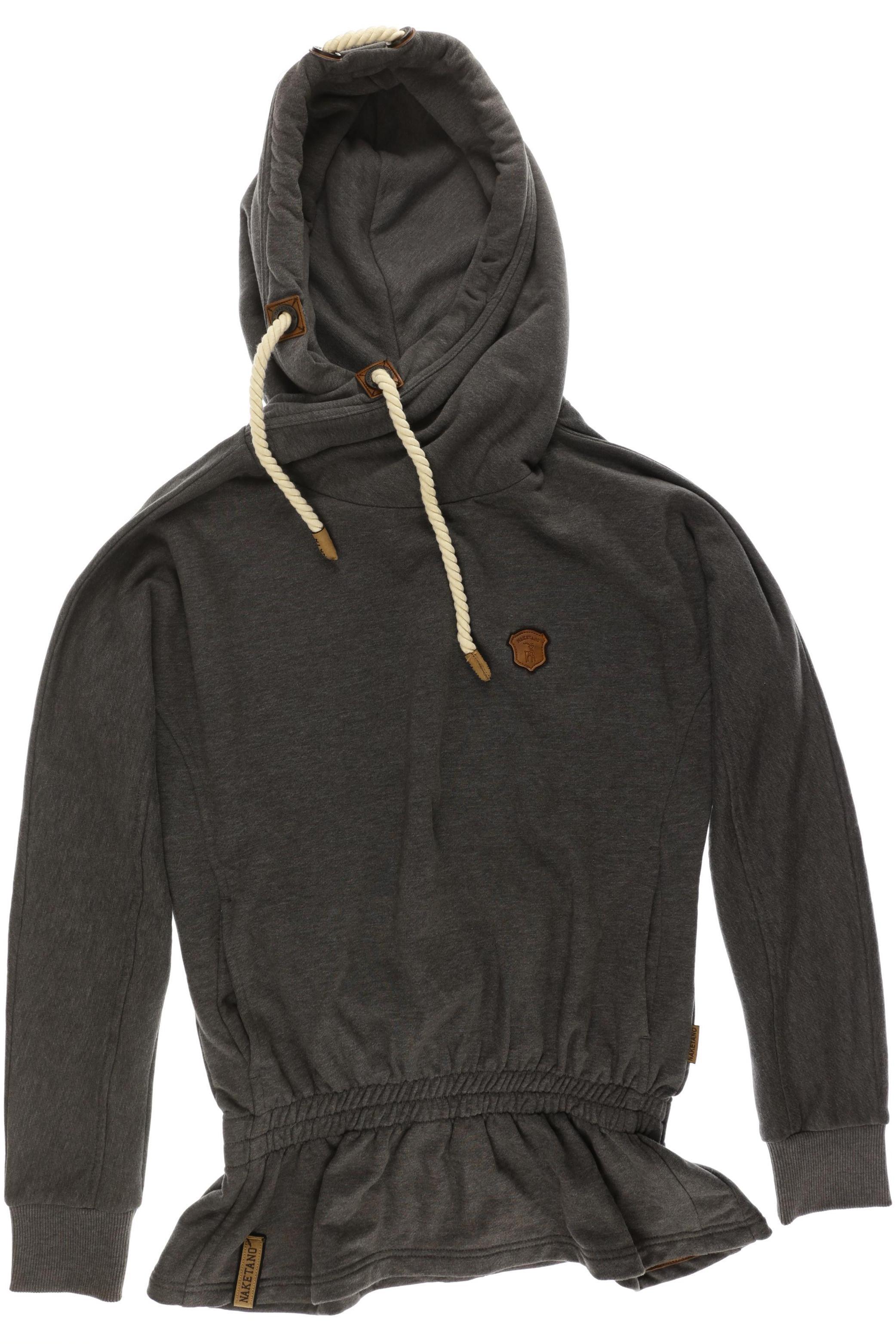 

Naketano Damen Kapuzenpullover, grau, Gr.