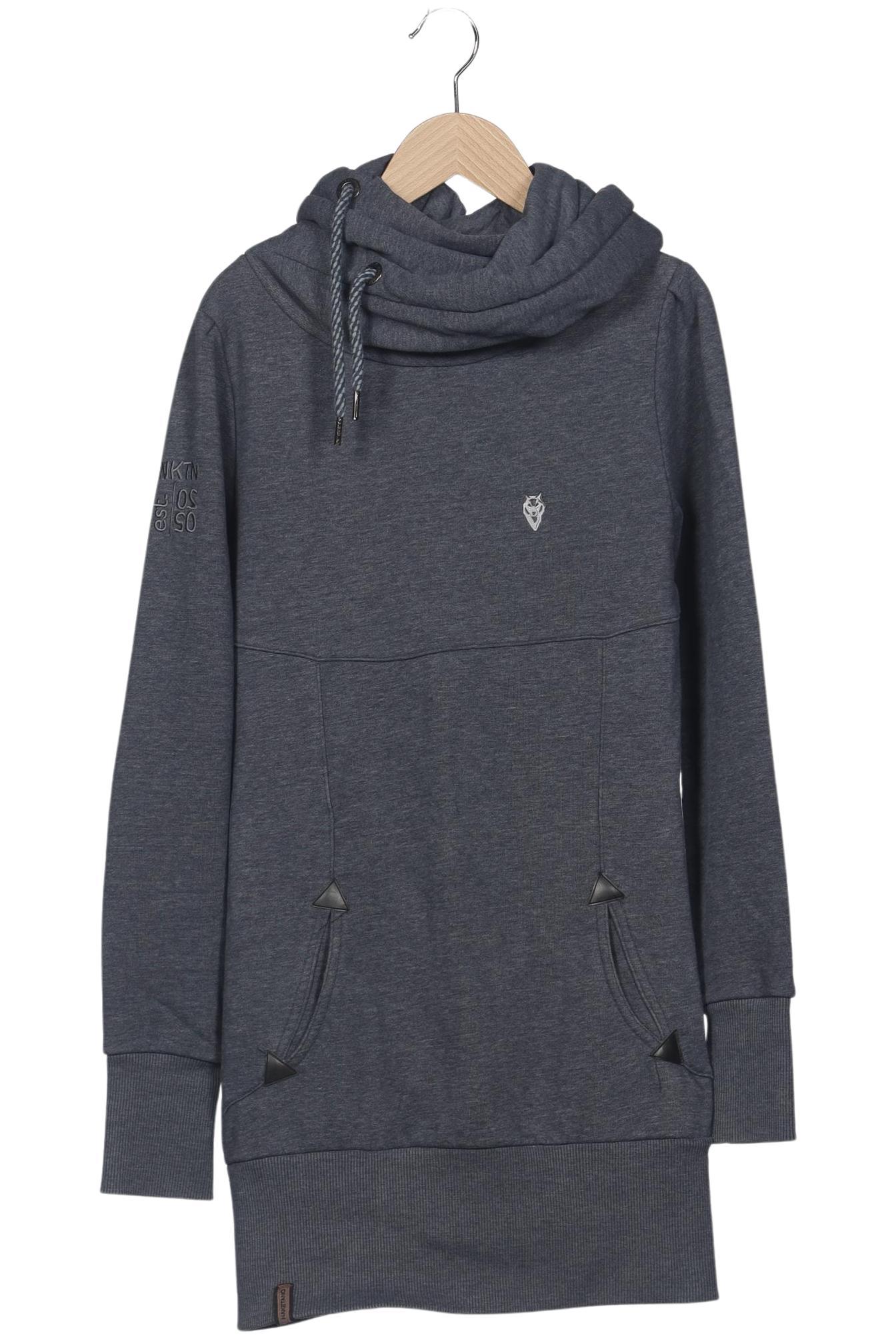 

Naketano Damen Kapuzenpullover, grau, Gr. 36