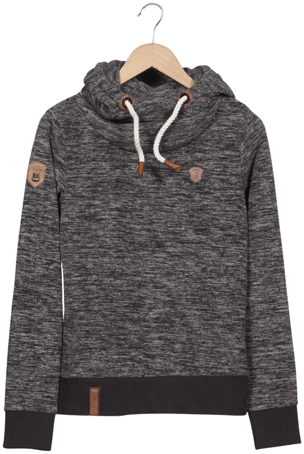 

Naketano Damen Kapuzenpullover, grau, Gr. 36