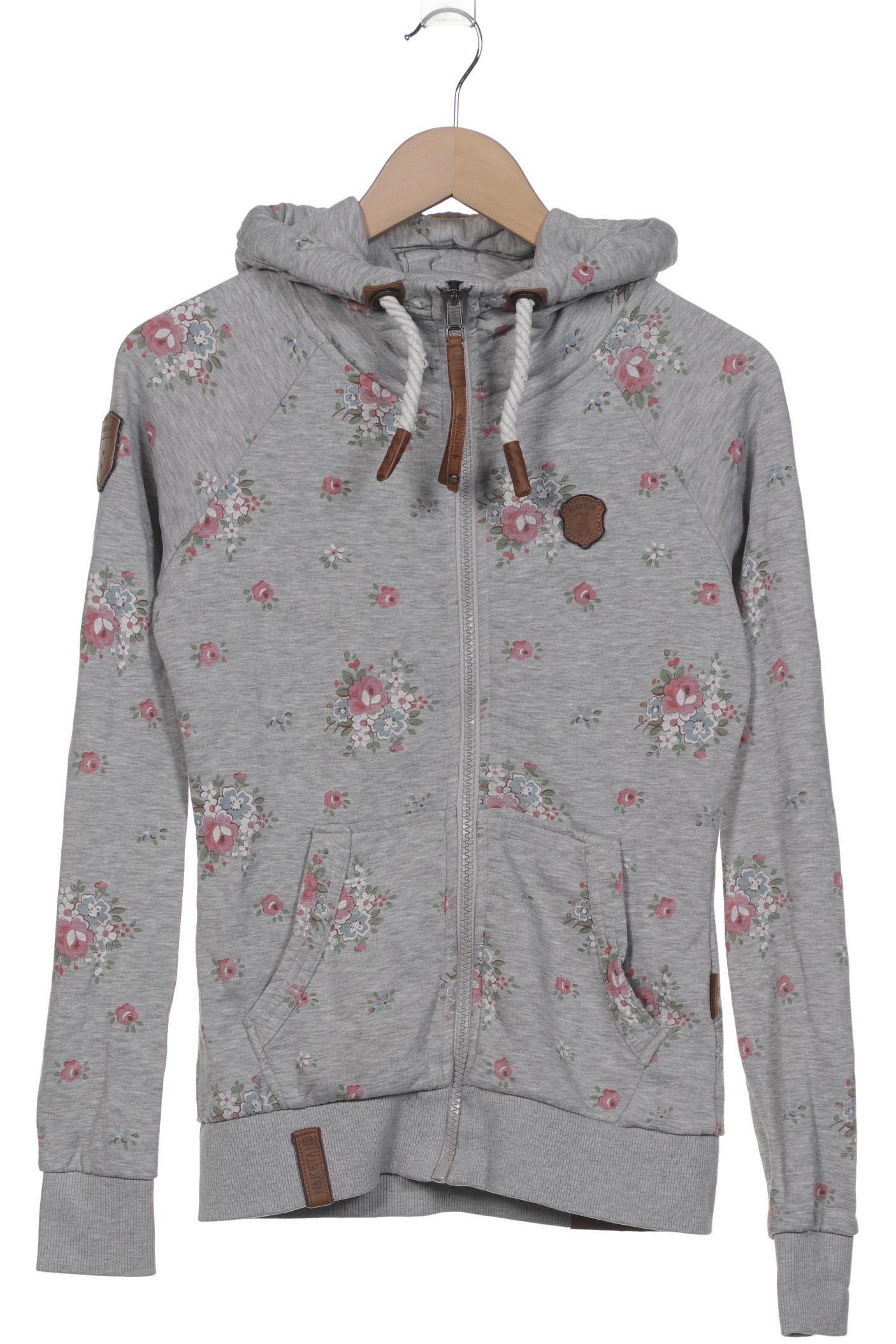

Naketano Damen Kapuzenpullover, grau, Gr. 36