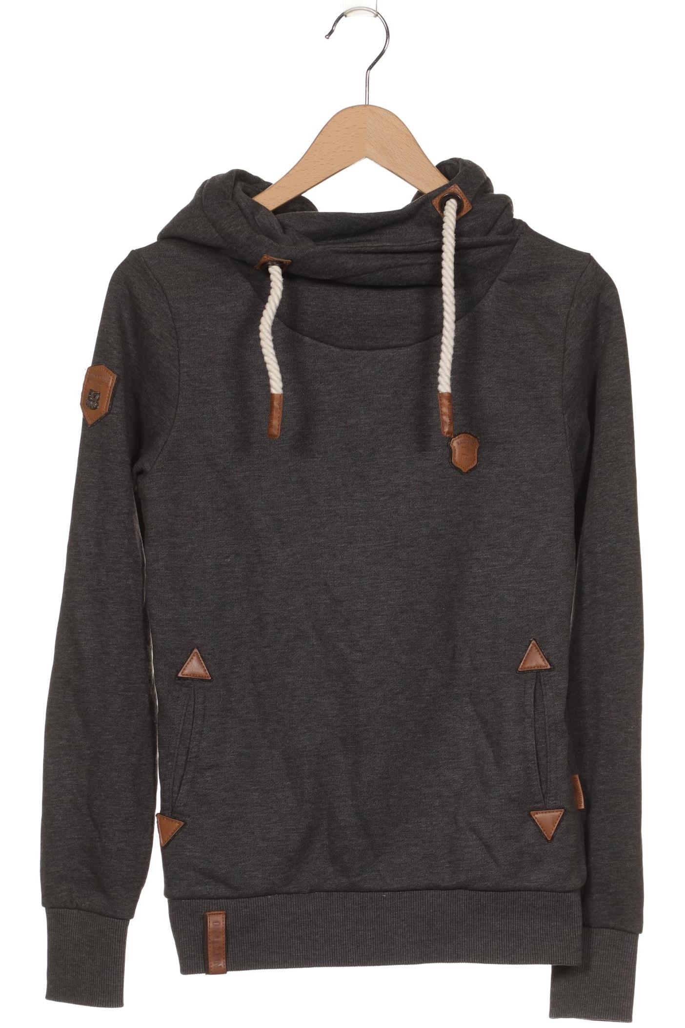 

Naketano Damen Kapuzenpullover, grau, Gr. 36