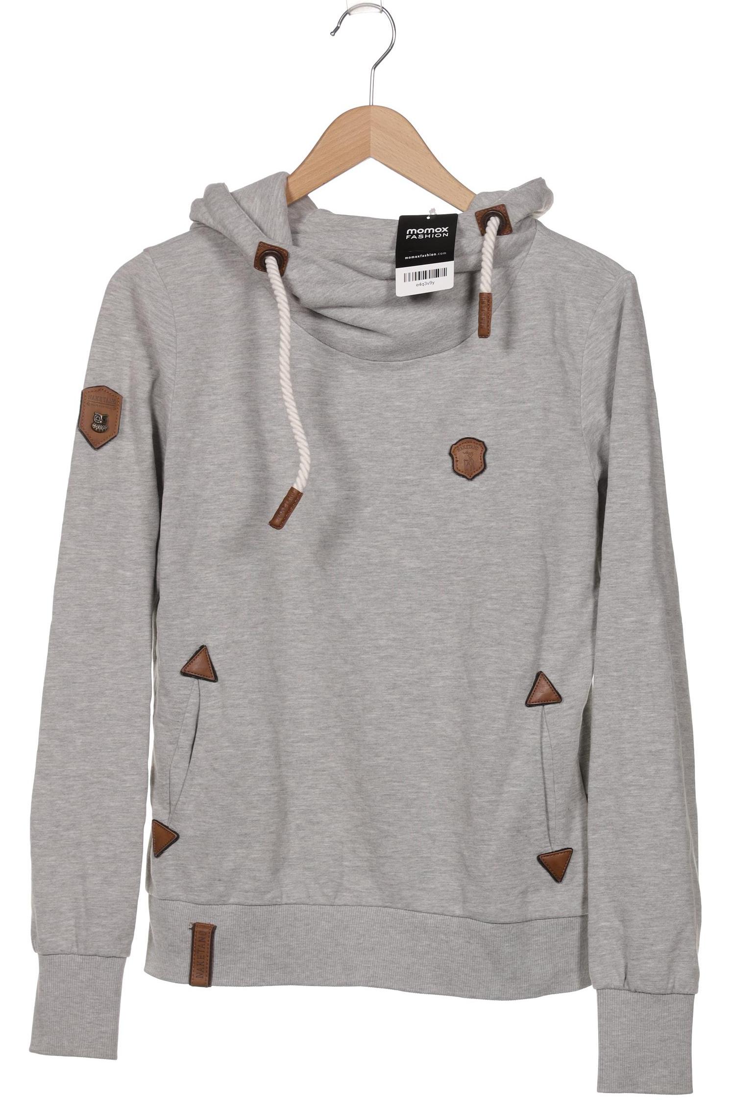 

Naketano Damen Kapuzenpullover, grau, Gr. 38