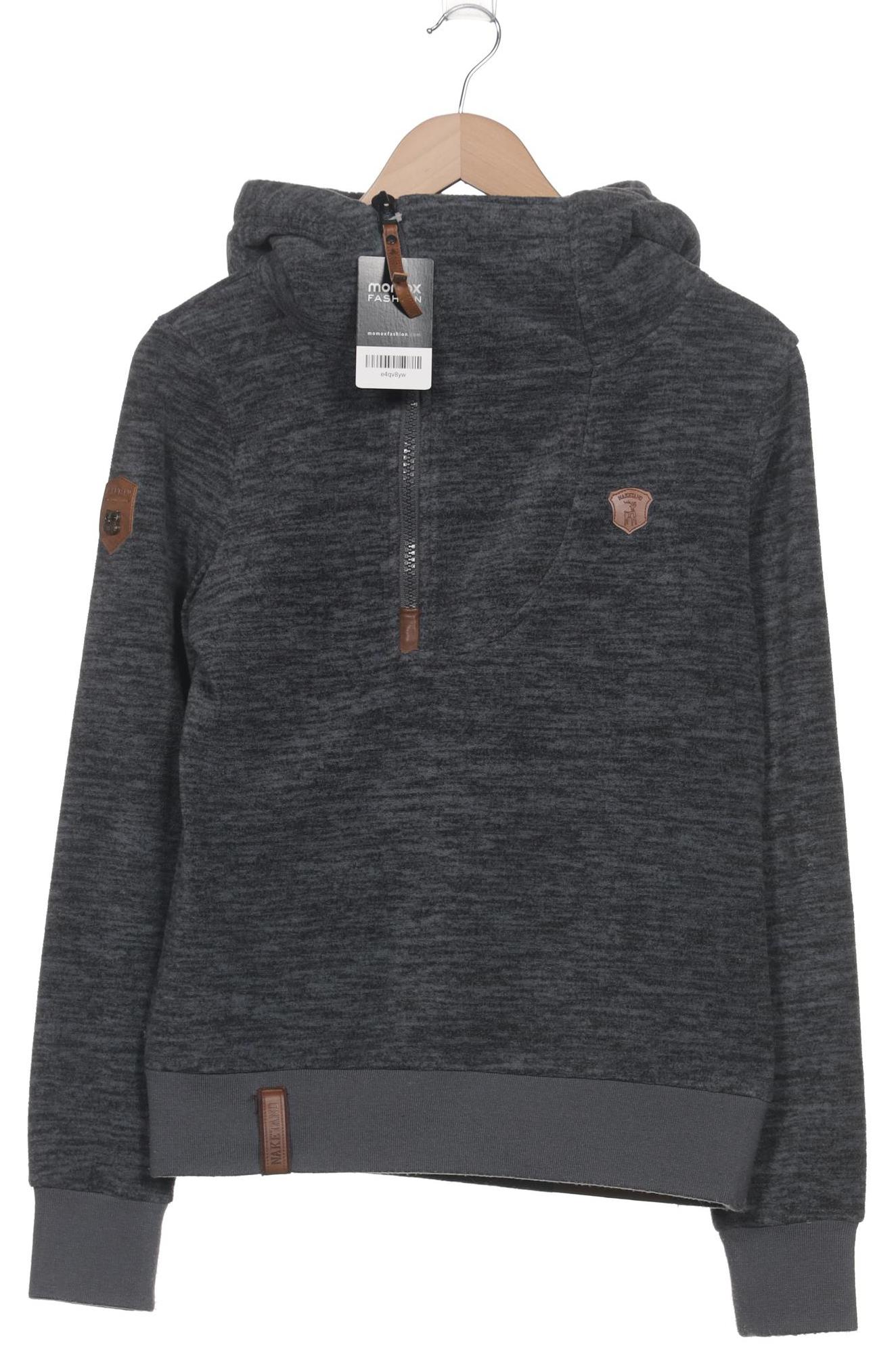 

Naketano Damen Kapuzenpullover, grau, Gr. 36
