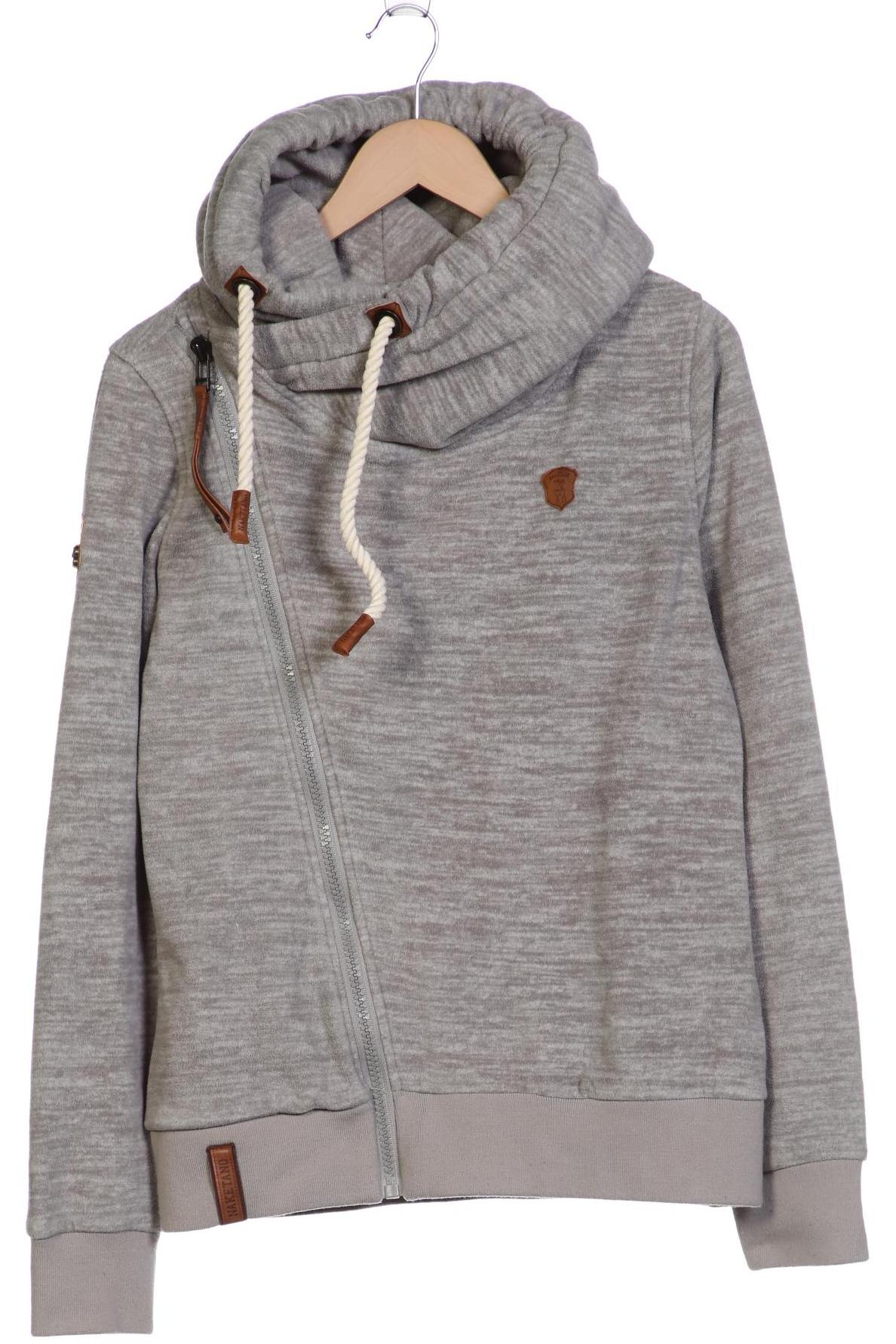 

Naketano Damen Kapuzenpullover, grau, Gr. 42