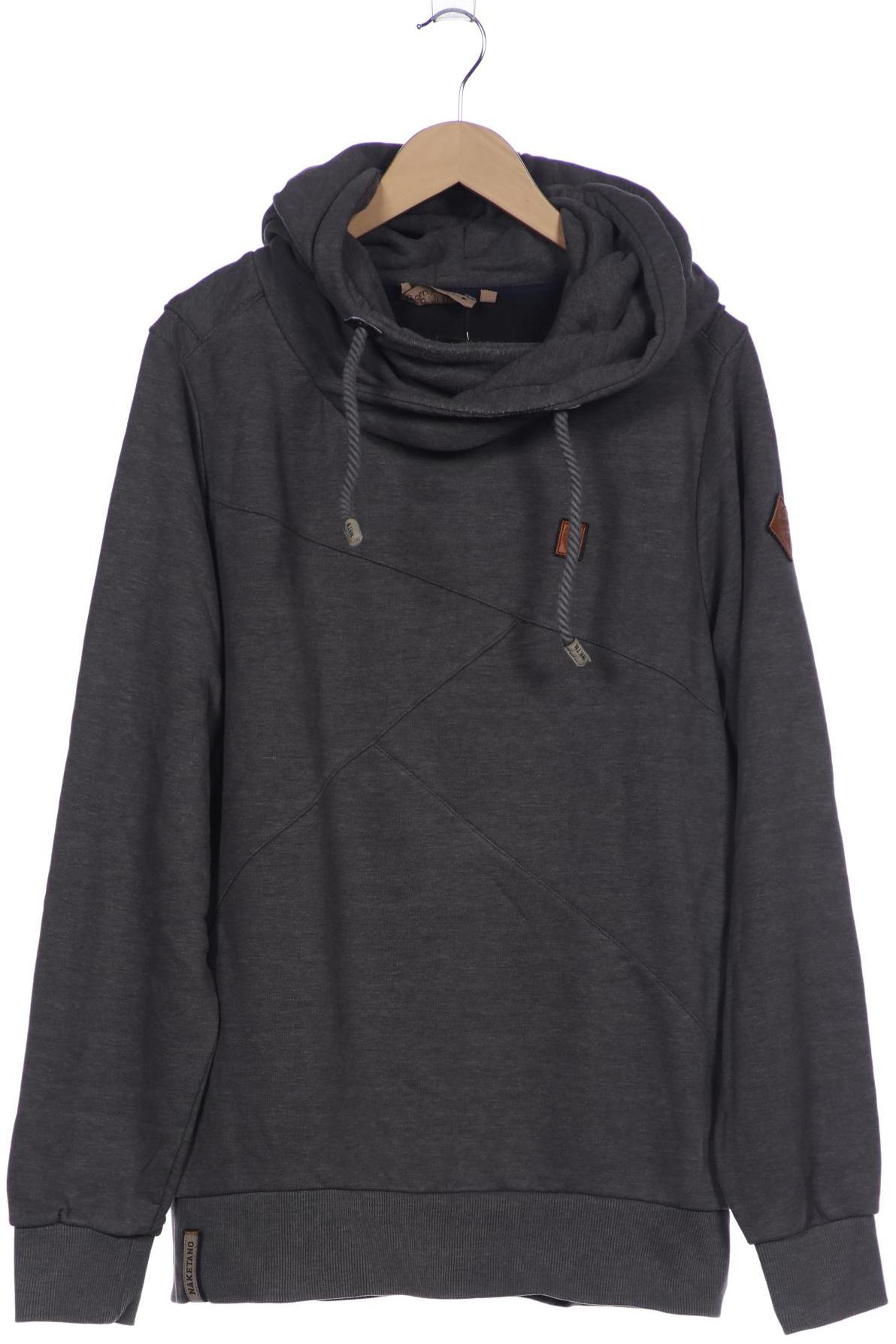 

Naketano Damen Kapuzenpullover, grau, Gr. 46