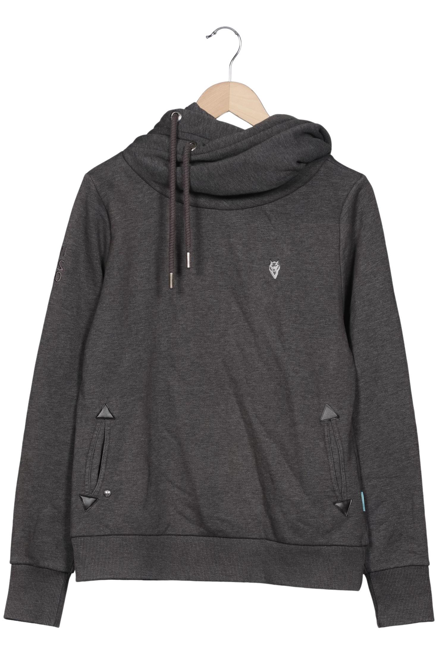 

Naketano Damen Kapuzenpullover, grau, Gr. 42