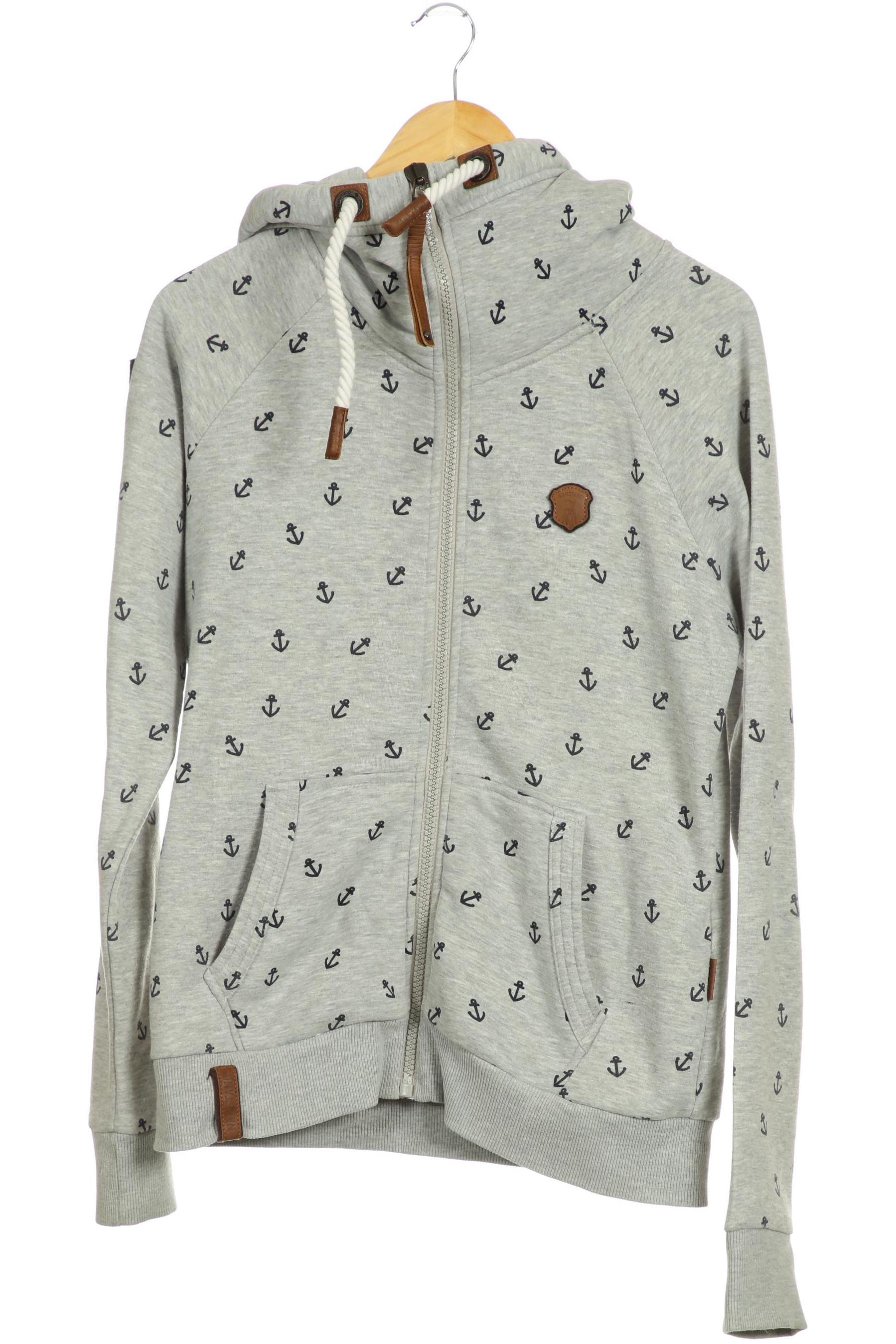 

Naketano Damen Kapuzenpullover, grau, Gr.