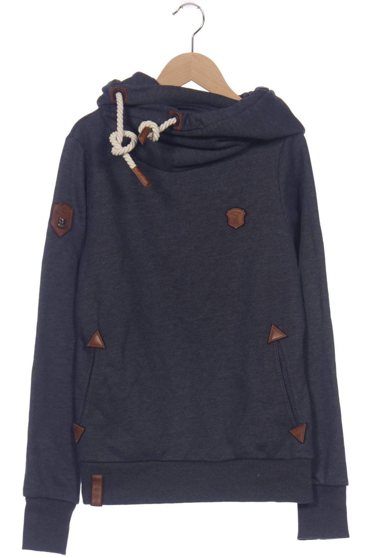 

Naketano Damen Kapuzenpullover, grau, Gr. 38