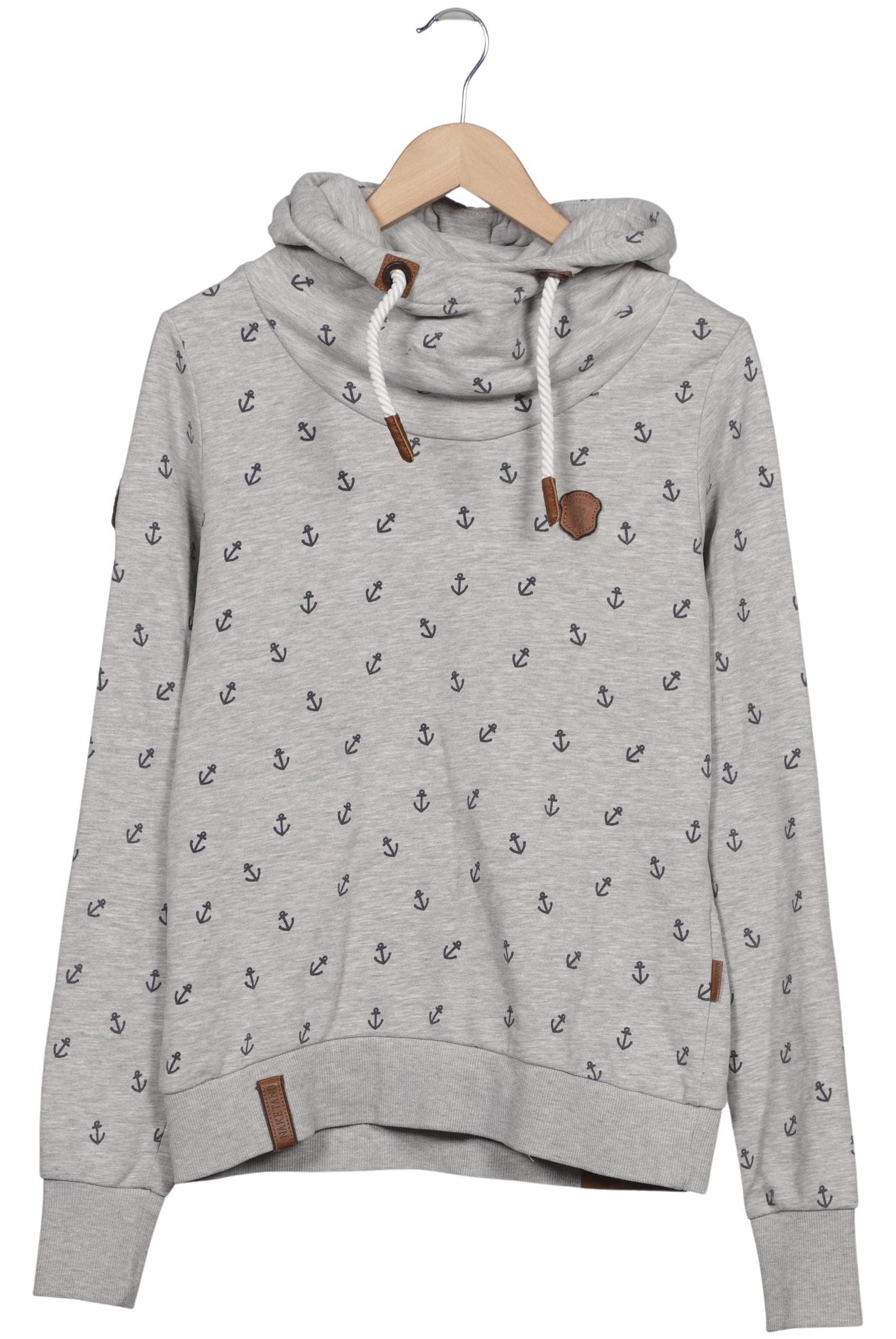 

Naketano Damen Kapuzenpullover, grau, Gr. 42