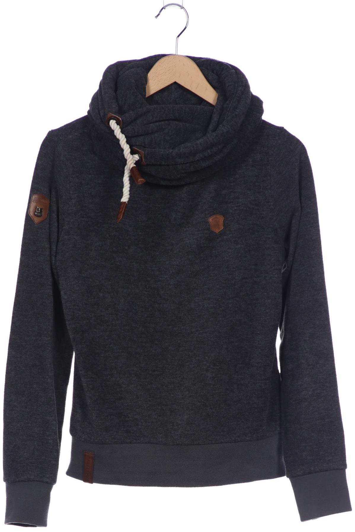 

Naketano Damen Kapuzenpullover, grau, Gr. 38