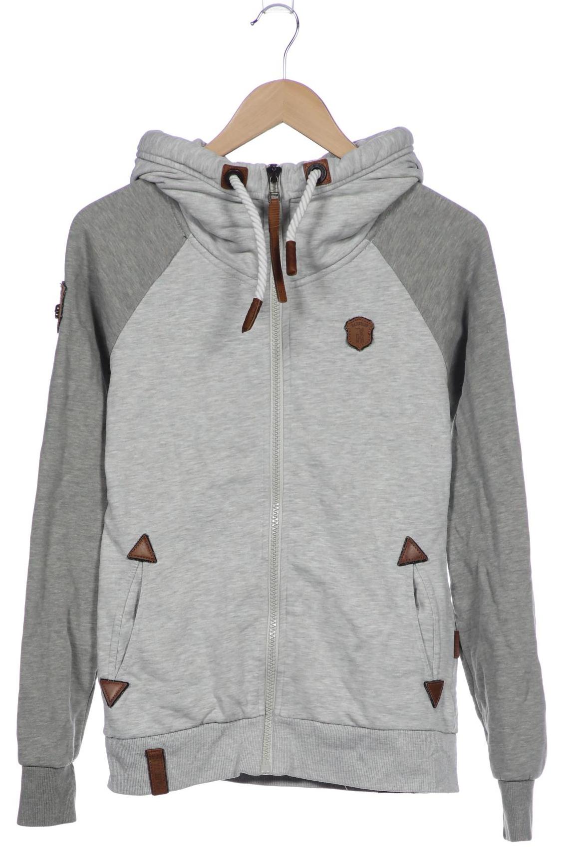 

Naketano Damen Kapuzenpullover, grau, Gr. 38