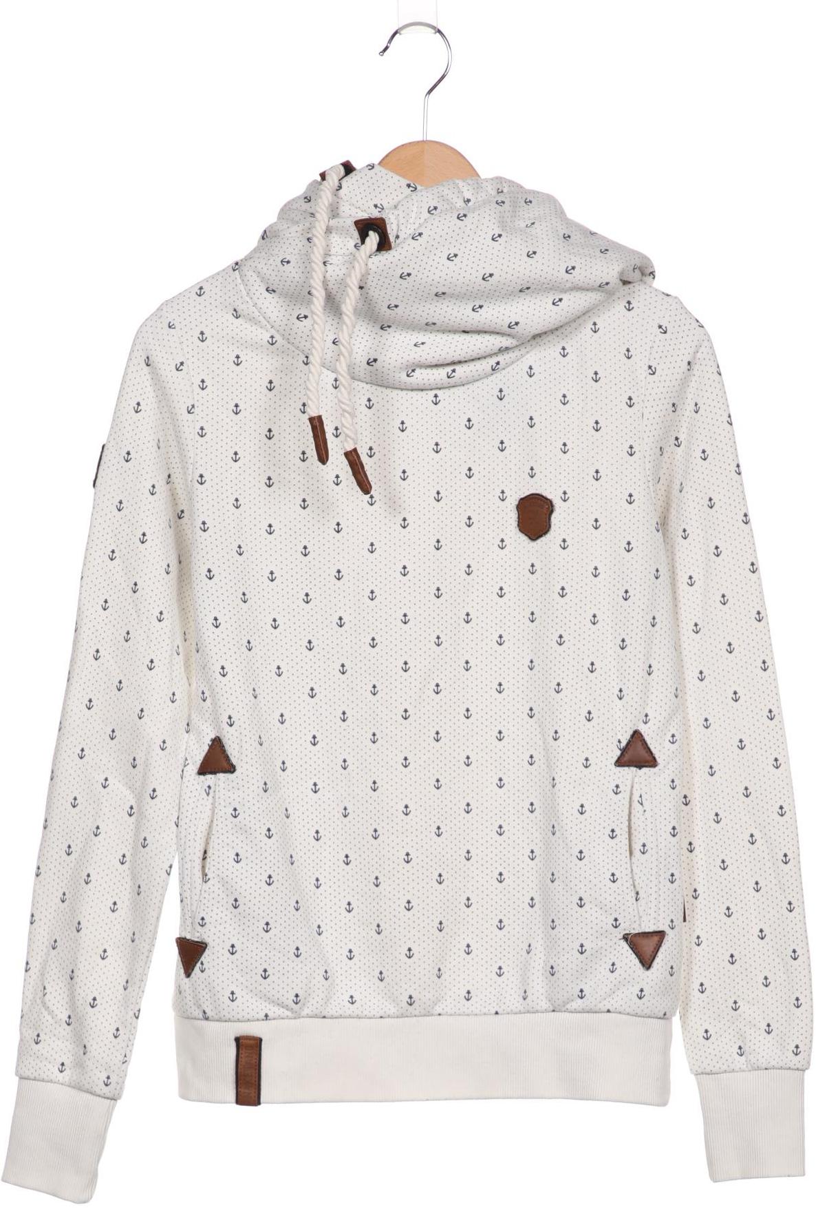 

Naketano Damen Kapuzenpullover, weiß, Gr. 42