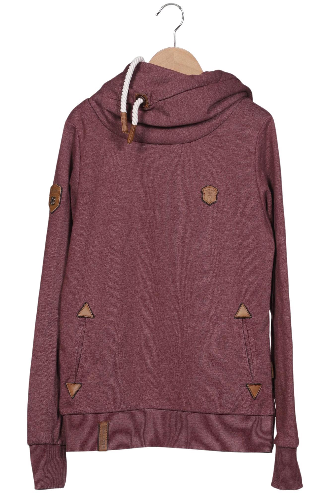 

Naketano Damen Kapuzenpullover, bordeaux, Gr. 38