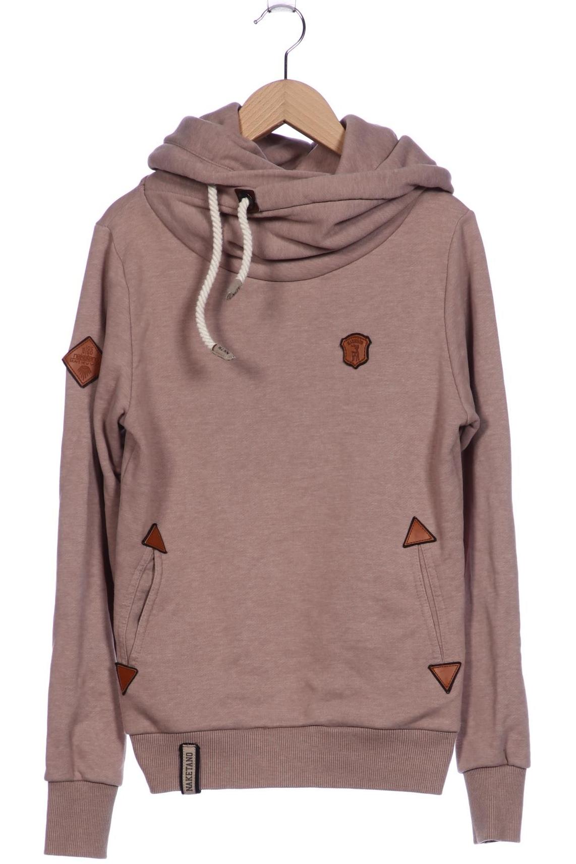 

Naketano Damen Kapuzenpullover, braun, Gr. 34