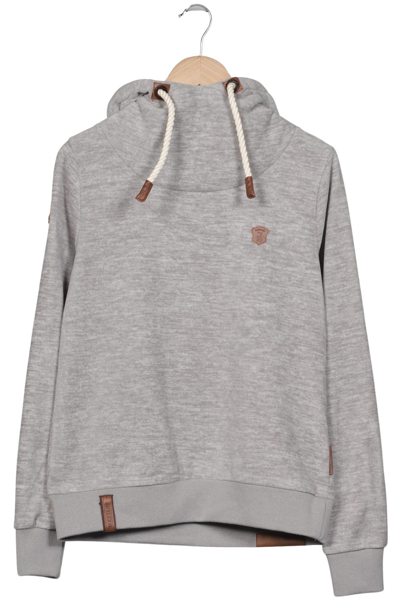 

Naketano Damen Kapuzenpullover, grau, Gr. 42