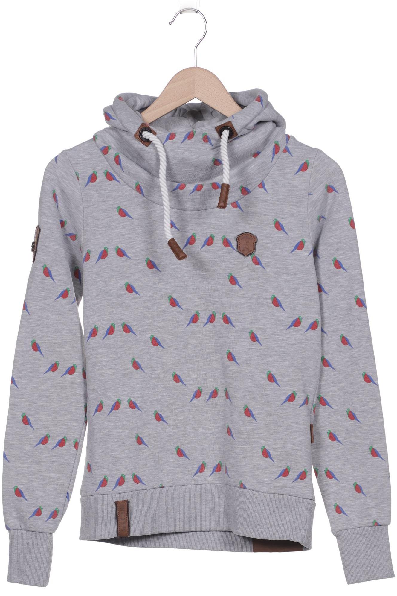 

Naketano Damen Kapuzenpullover, grau, Gr. 36